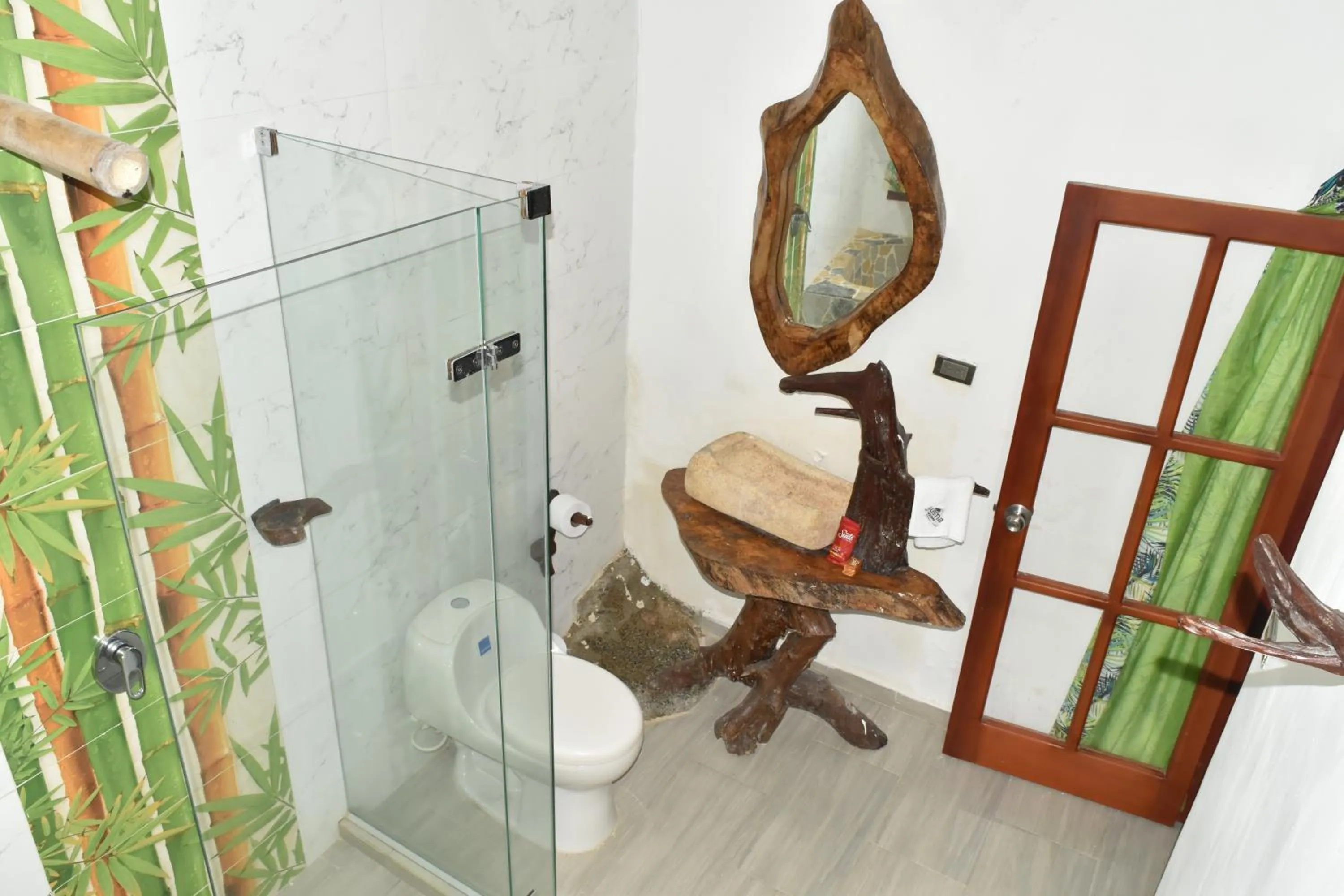 Bathroom in Eco Hostal Kuima