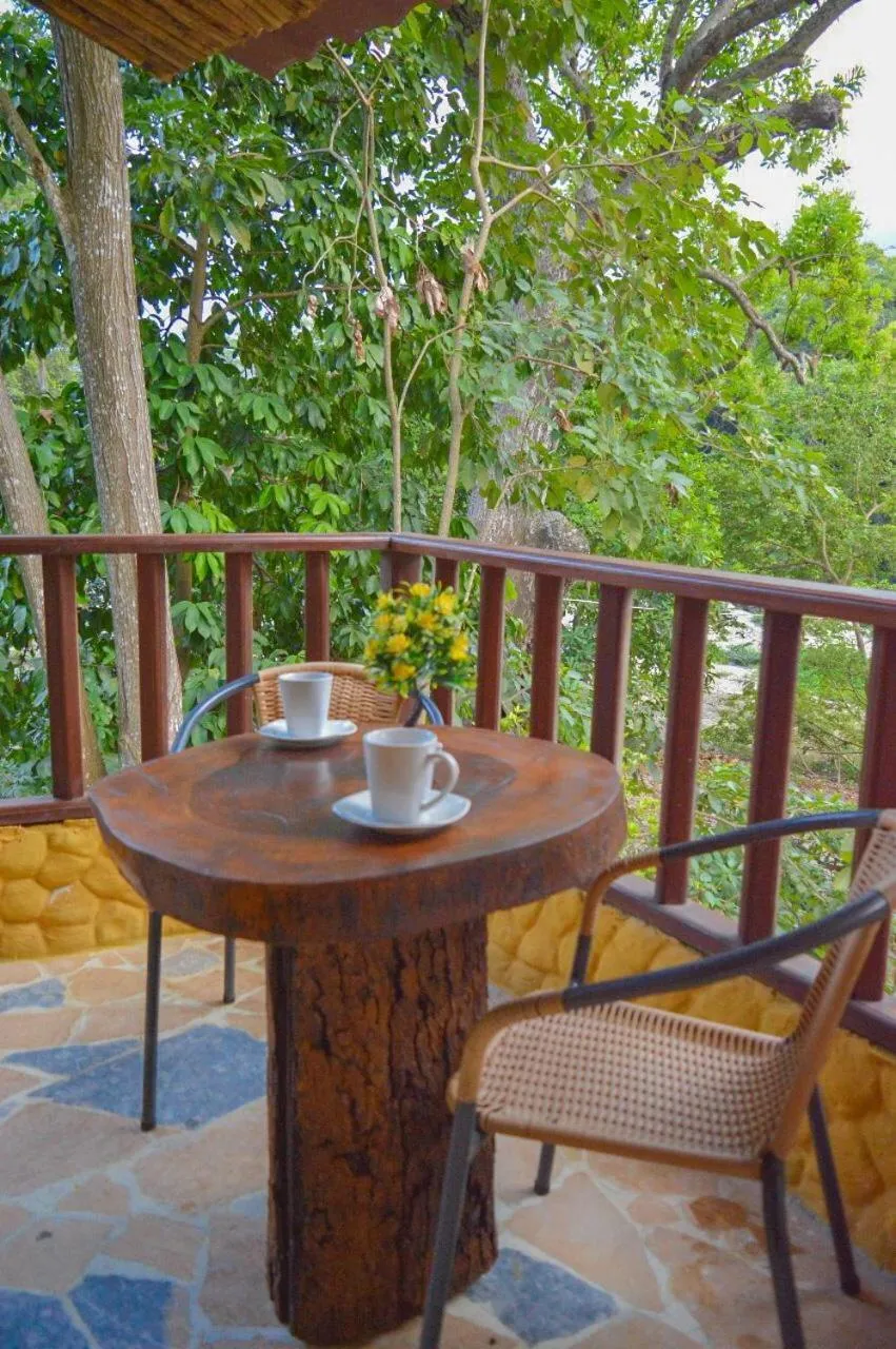 Balcony/Terrace in Eco Hostal Kuima