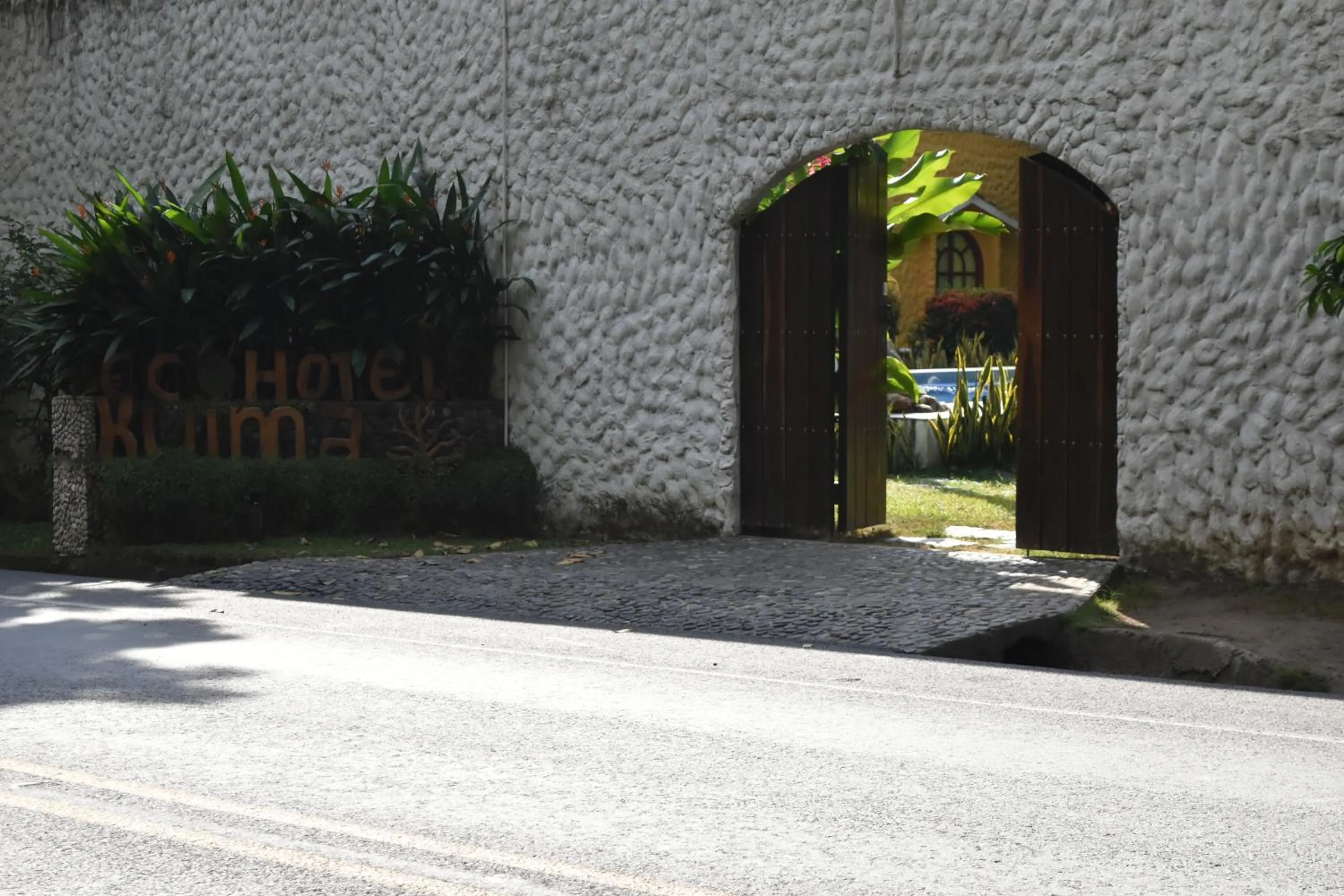 Facade/entrance in Eco Hostal Kuima