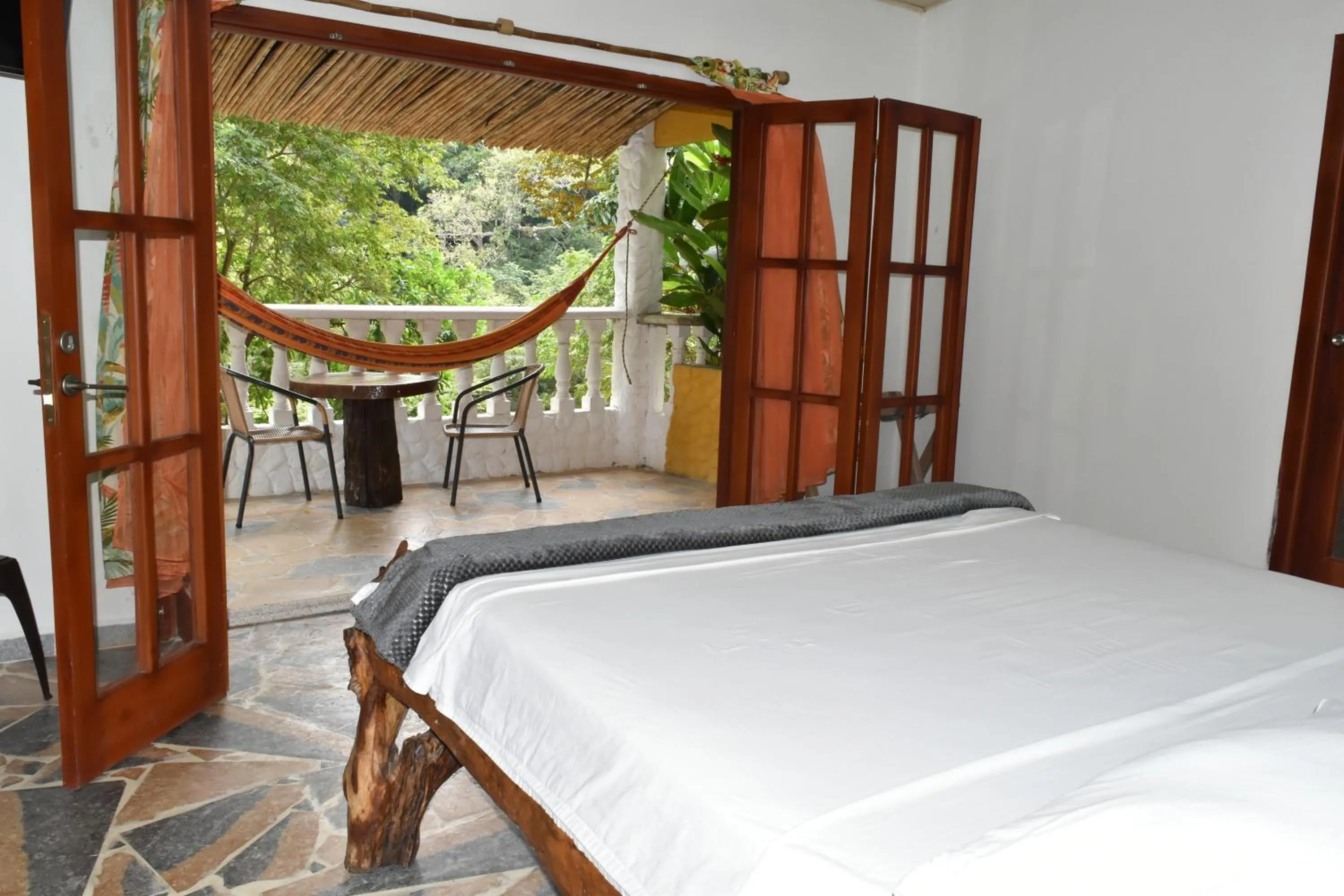 Bed in Eco Hostal Kuima