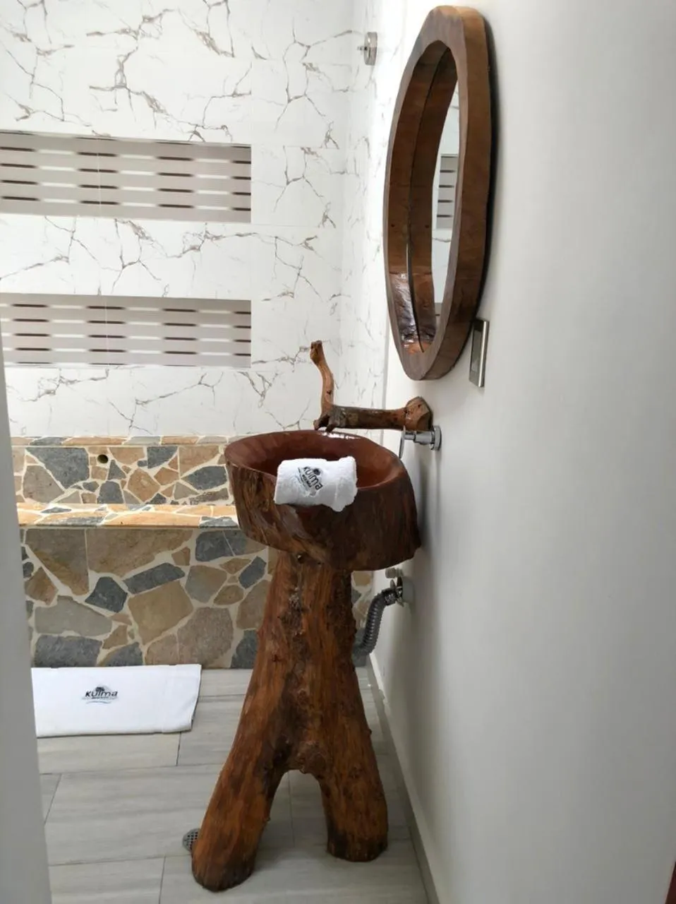 Bathroom in Eco Hostal Kuima