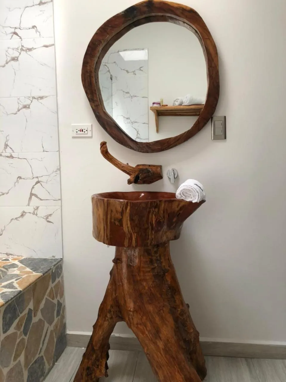 Bathroom in Eco Hostal Kuima