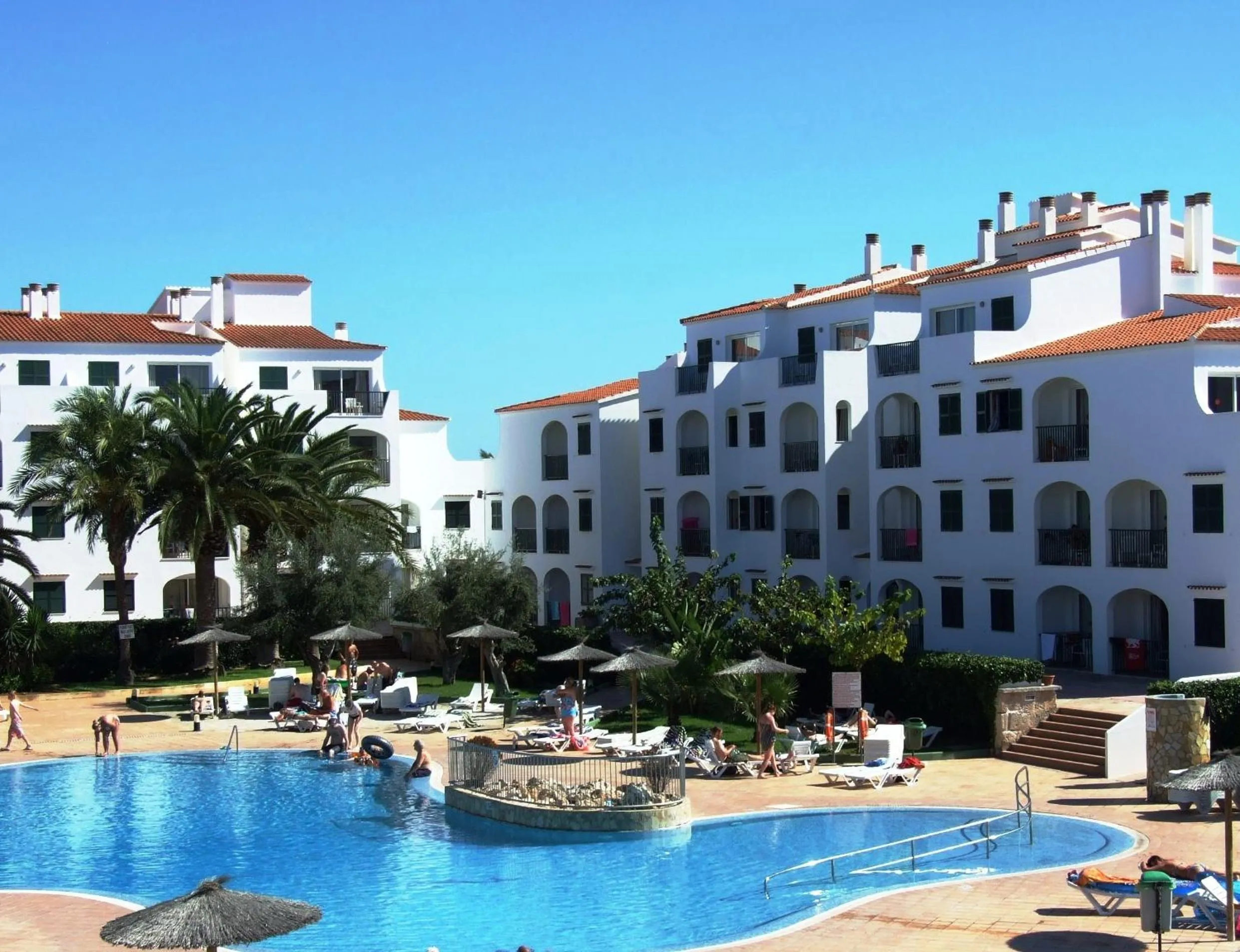 Swimming pool in Apartamentos Vista Blanes