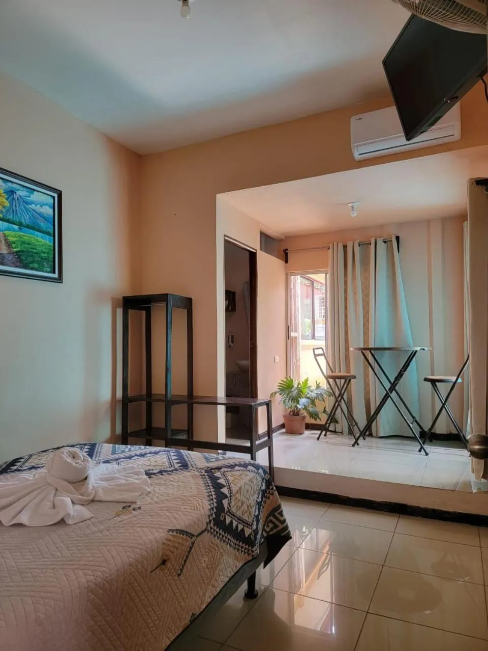 Bed in Hotel Campestre Arenal