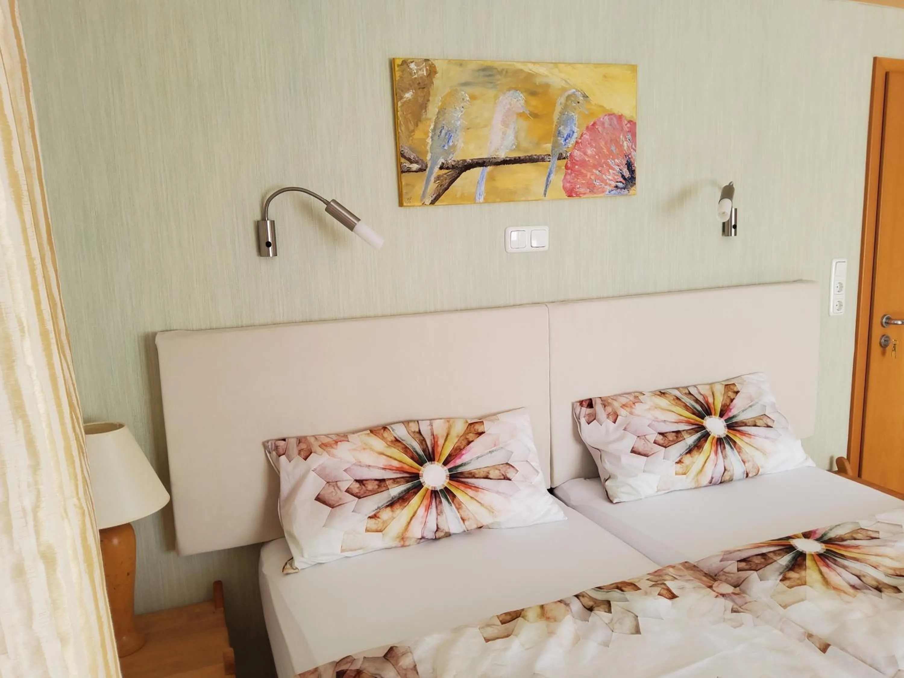 Bed in B & B Gästehaus Schmidt