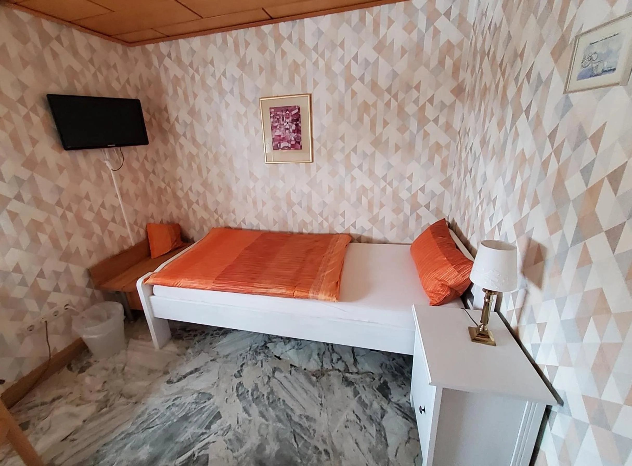 Bed in B & B Gästehaus Schmidt