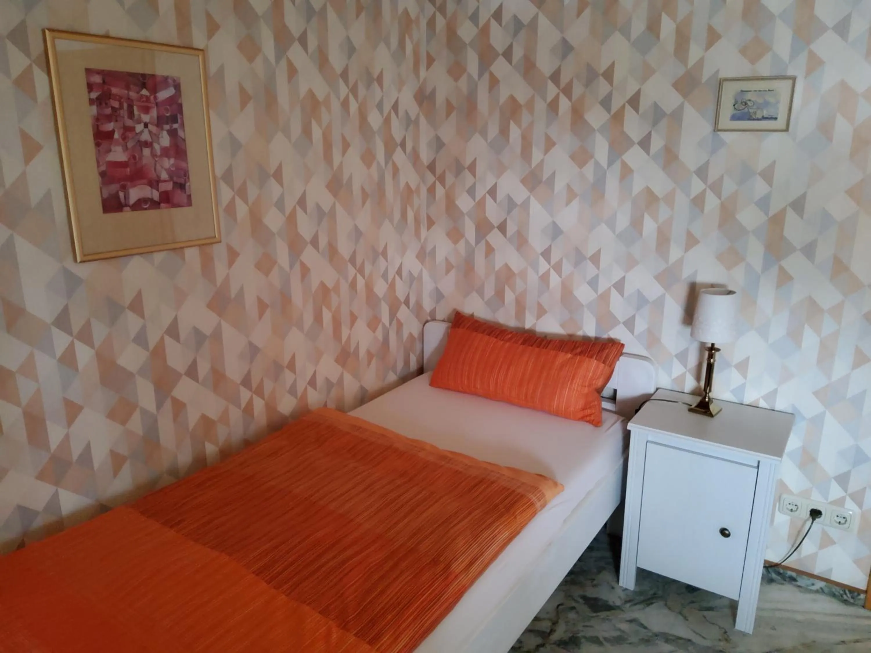 Bed in B & B Gästehaus Schmidt