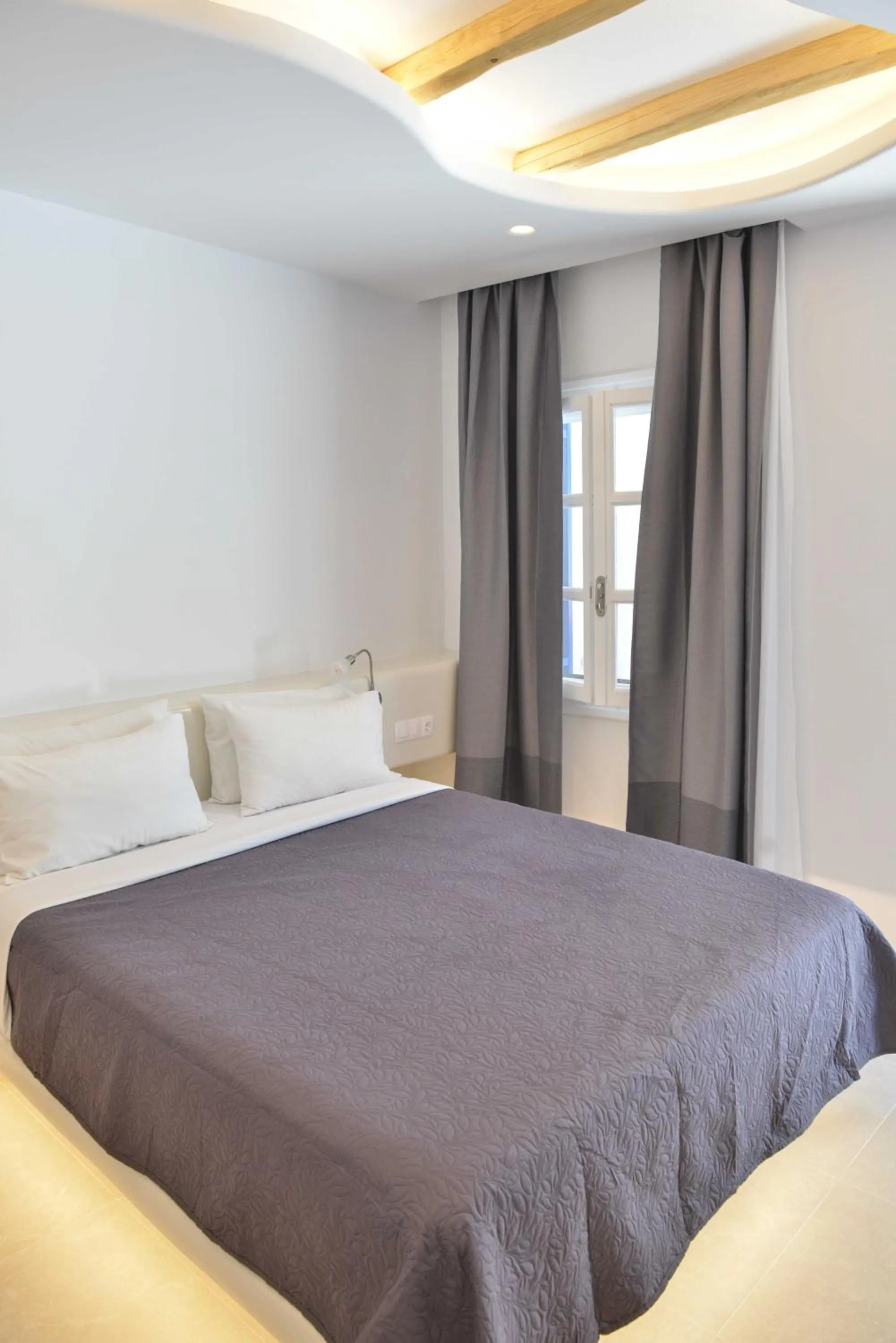 Bedroom, Bed in Dedalos Studios Naxos