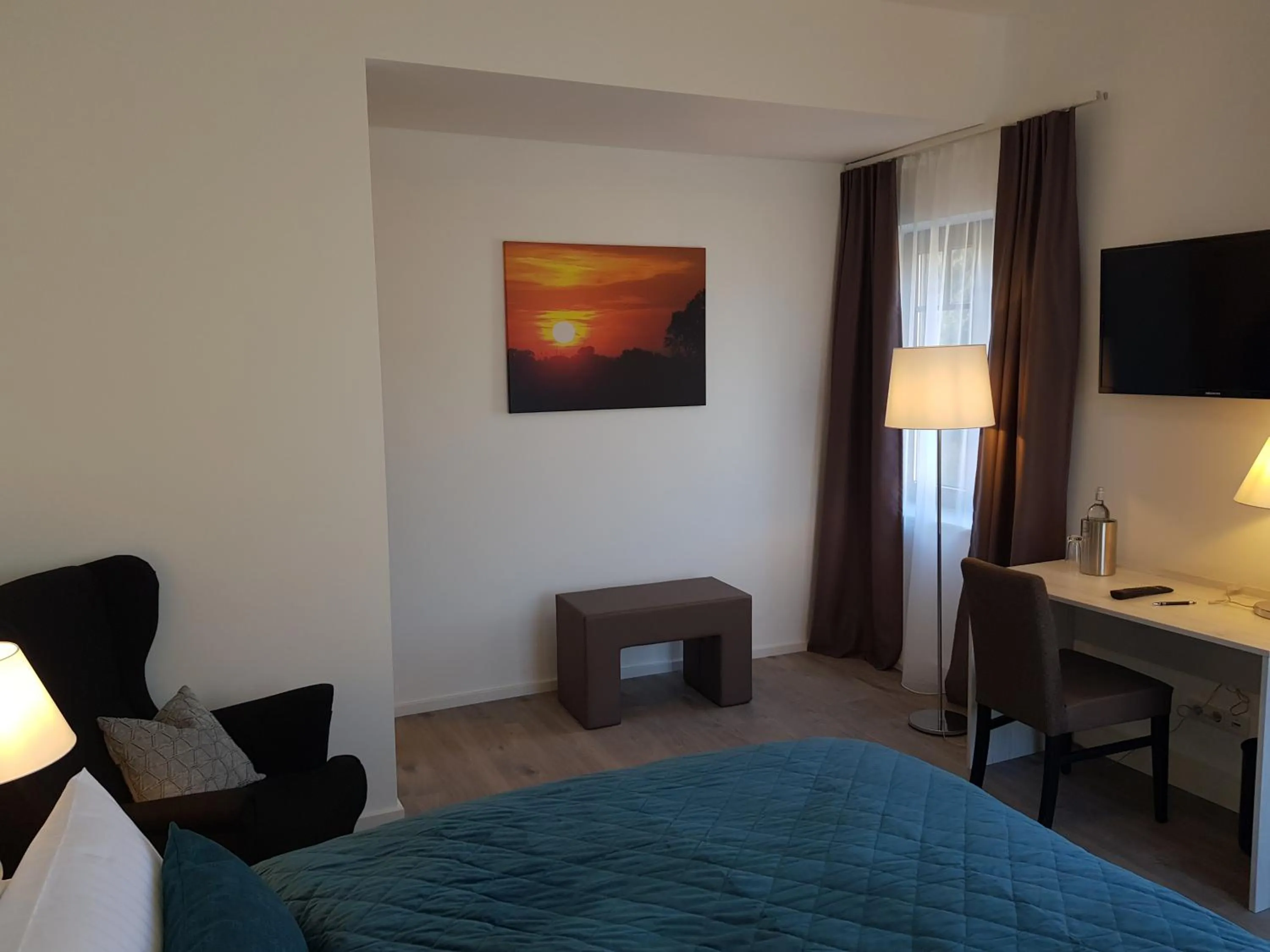 Decorative detail, Bed in Oberwaldhaus