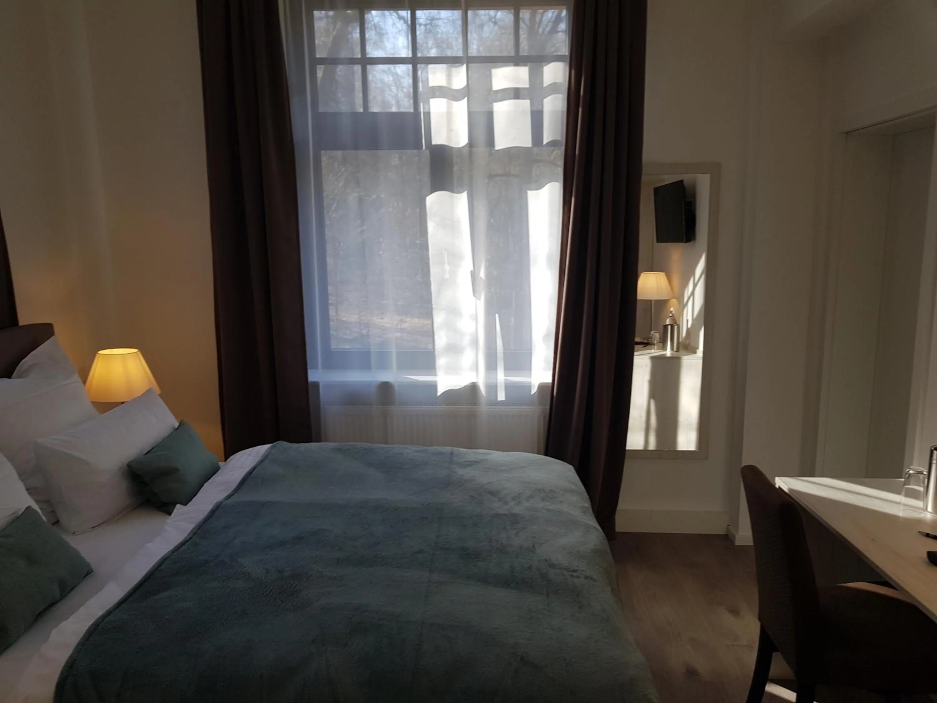 Photo of the whole room, Bed in Oberwaldhaus