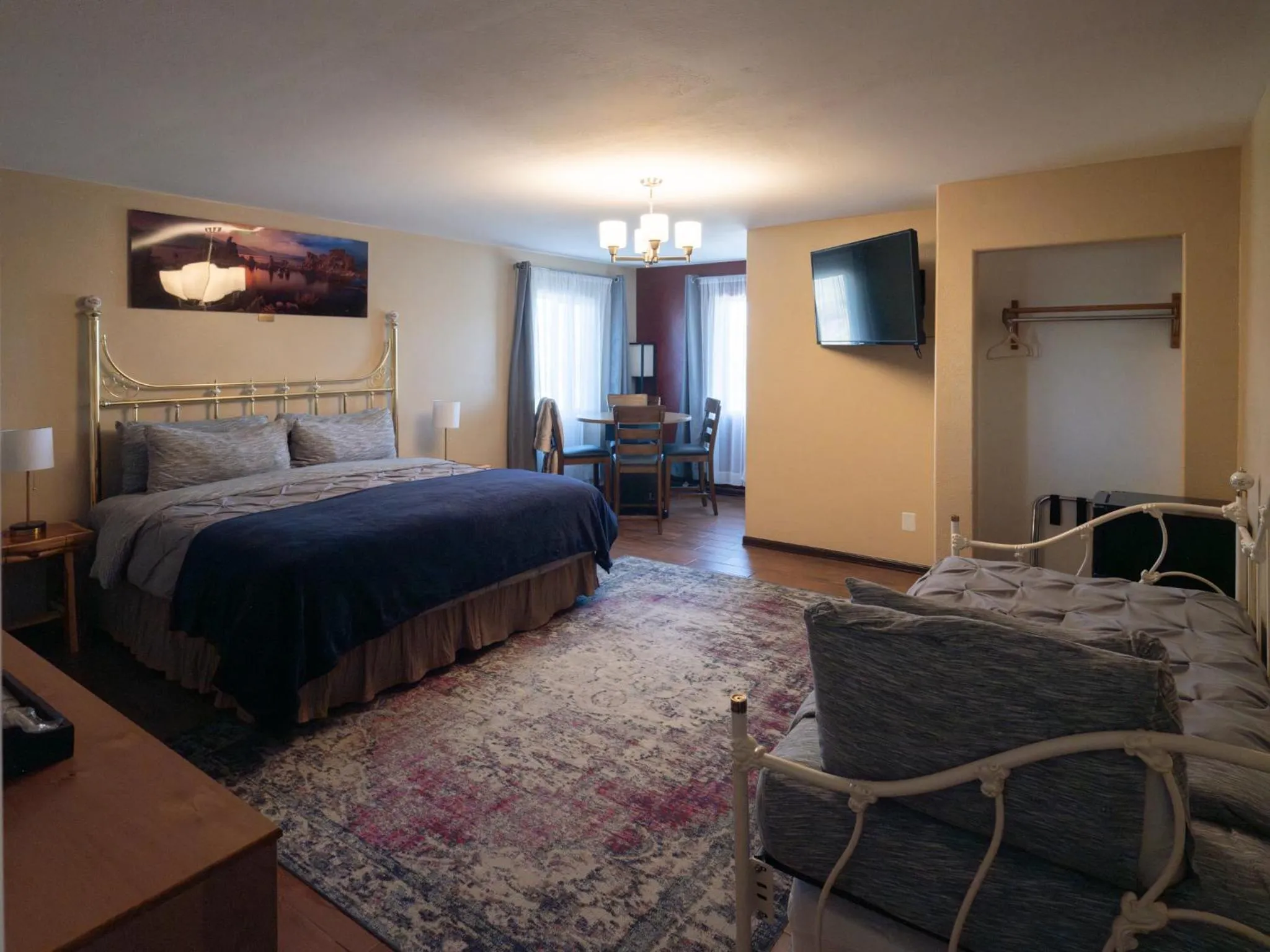 Bed in Bryce Trails Bed and Breakfast