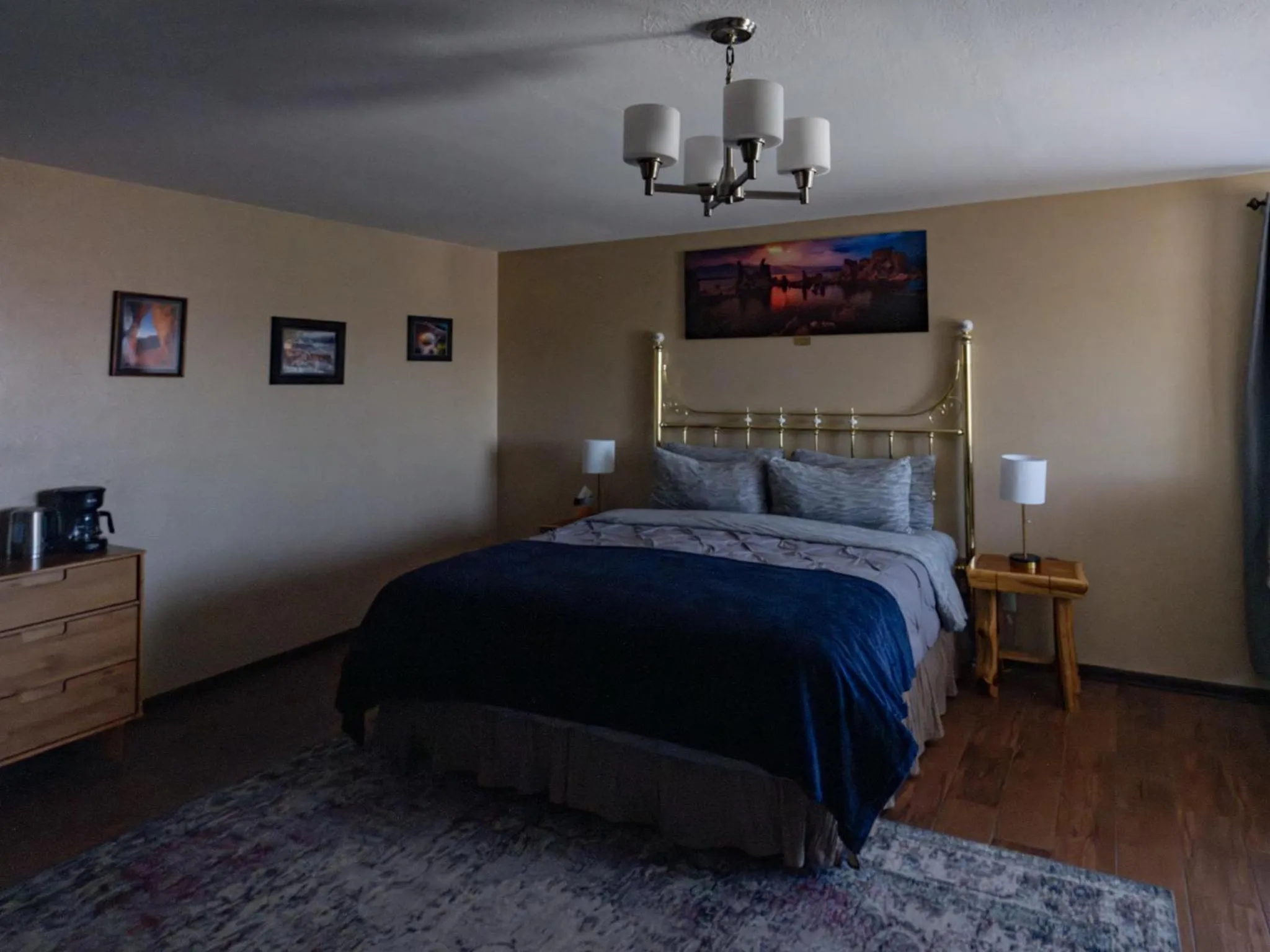 Bed in Bryce Trails Bed and Breakfast