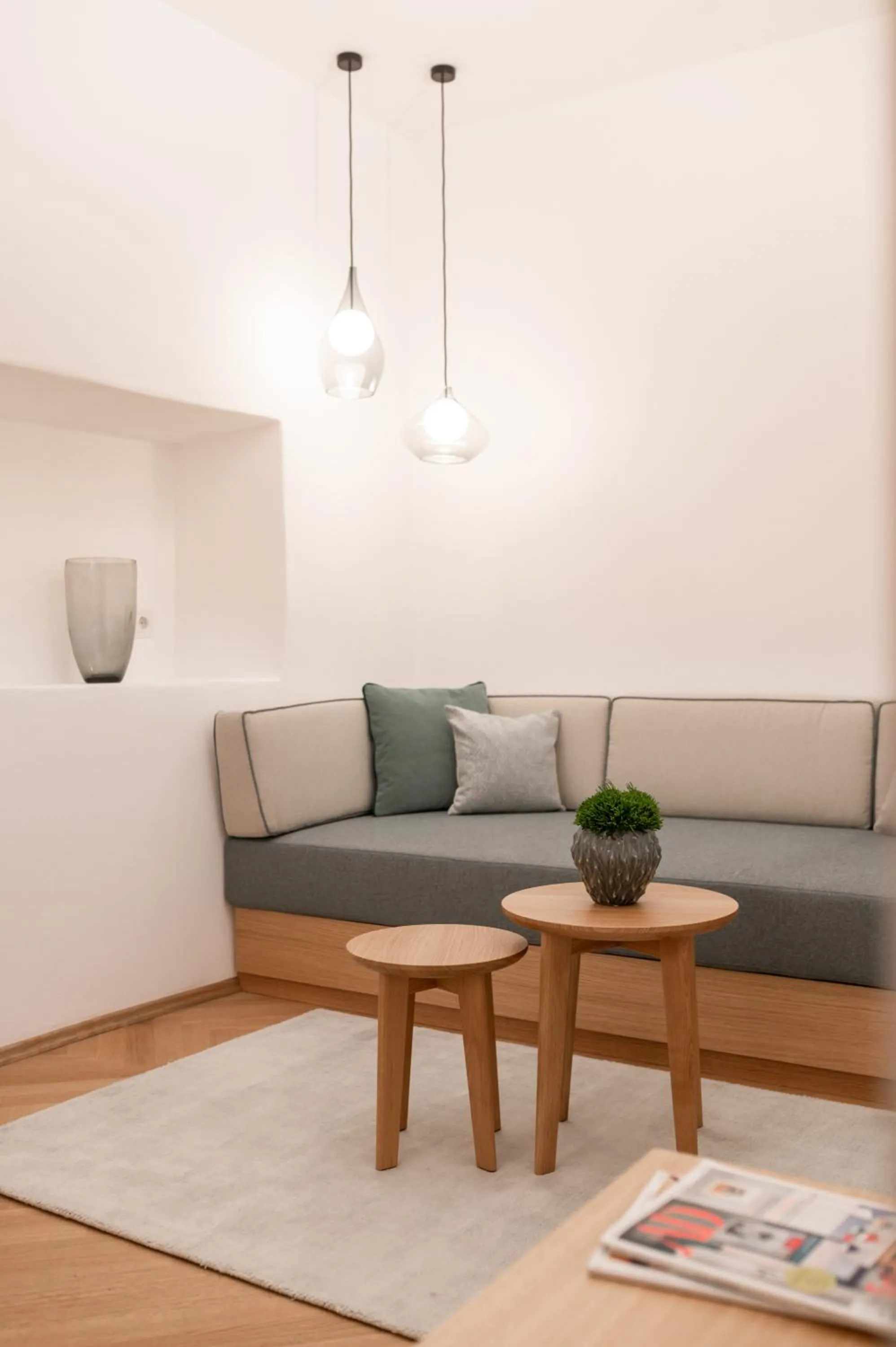 Seating area in Kuntino Suites