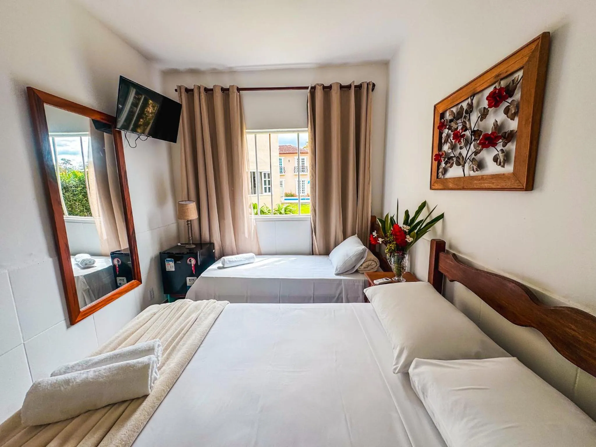 Bedroom, Bed in Pousada Portal de Paraty- COM GERADOR DE ENERGIA