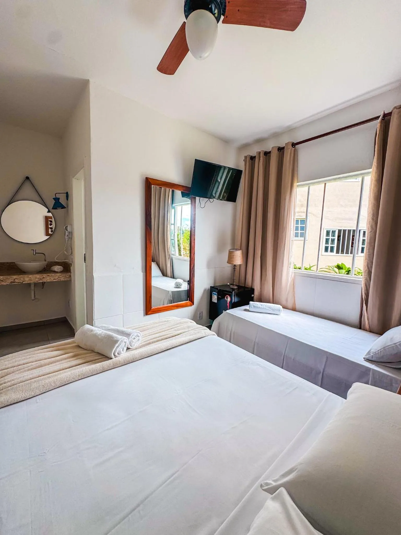 Bedroom, Bed in Pousada Portal de Paraty- COM GERADOR DE ENERGIA