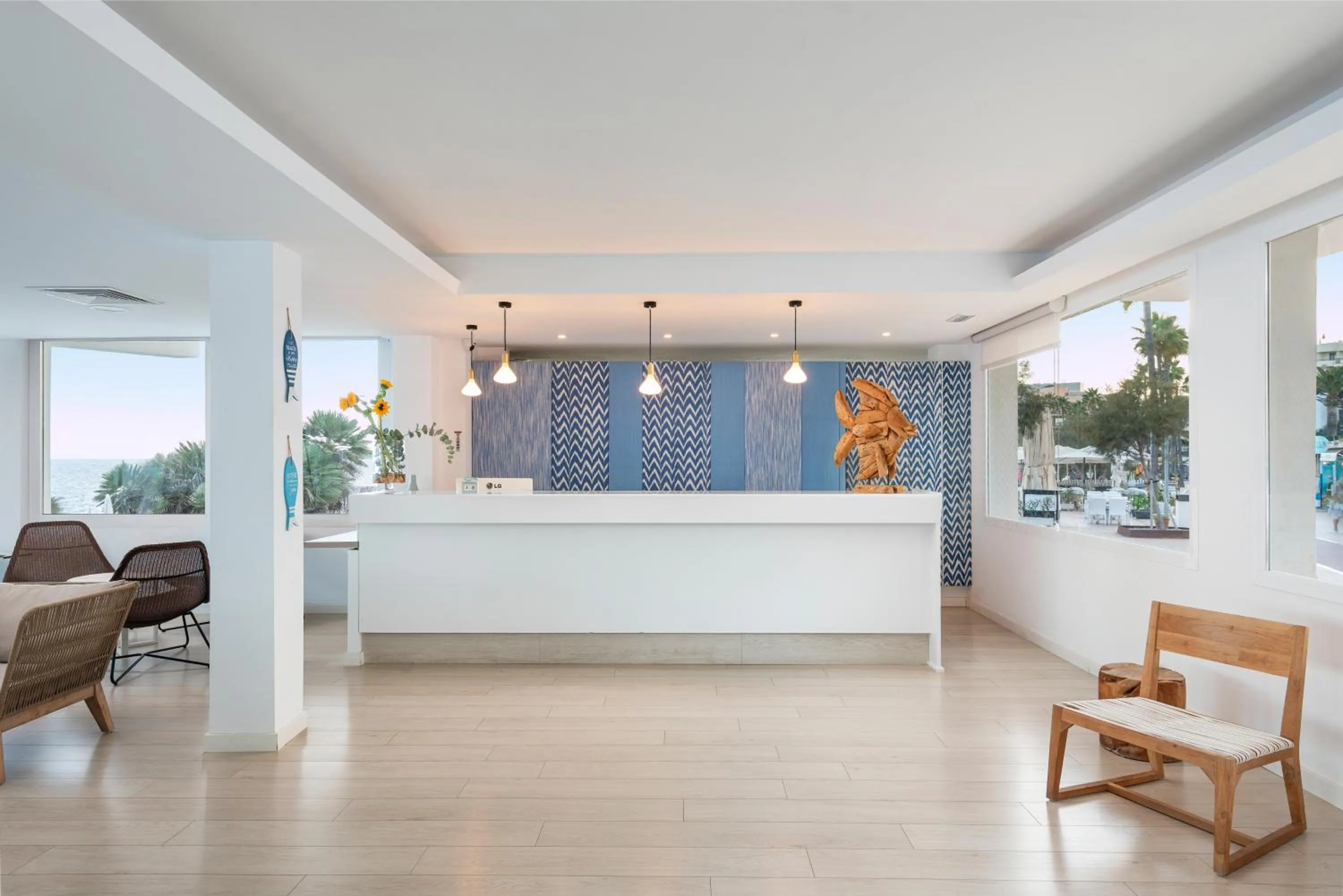 Lobby or reception in Hotel Atolon