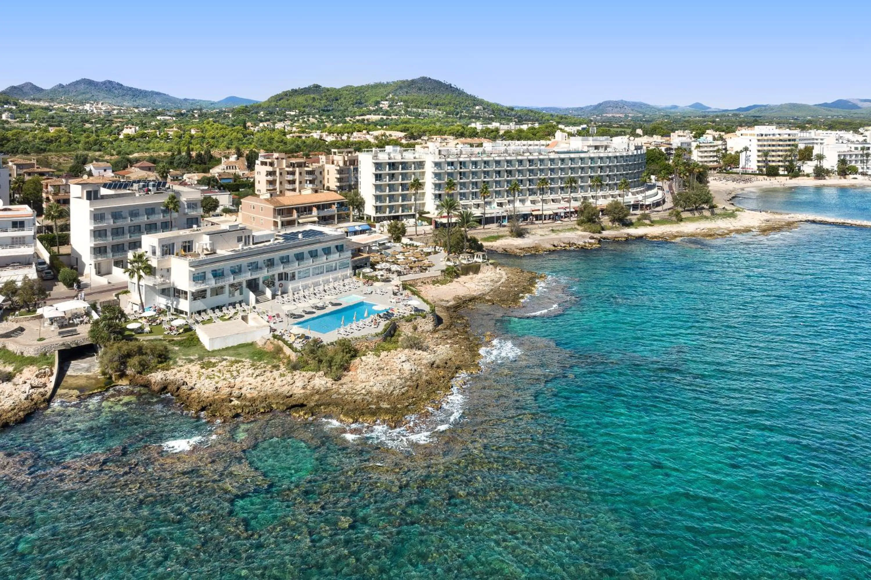 Bird's eye view in Hotel Atolon