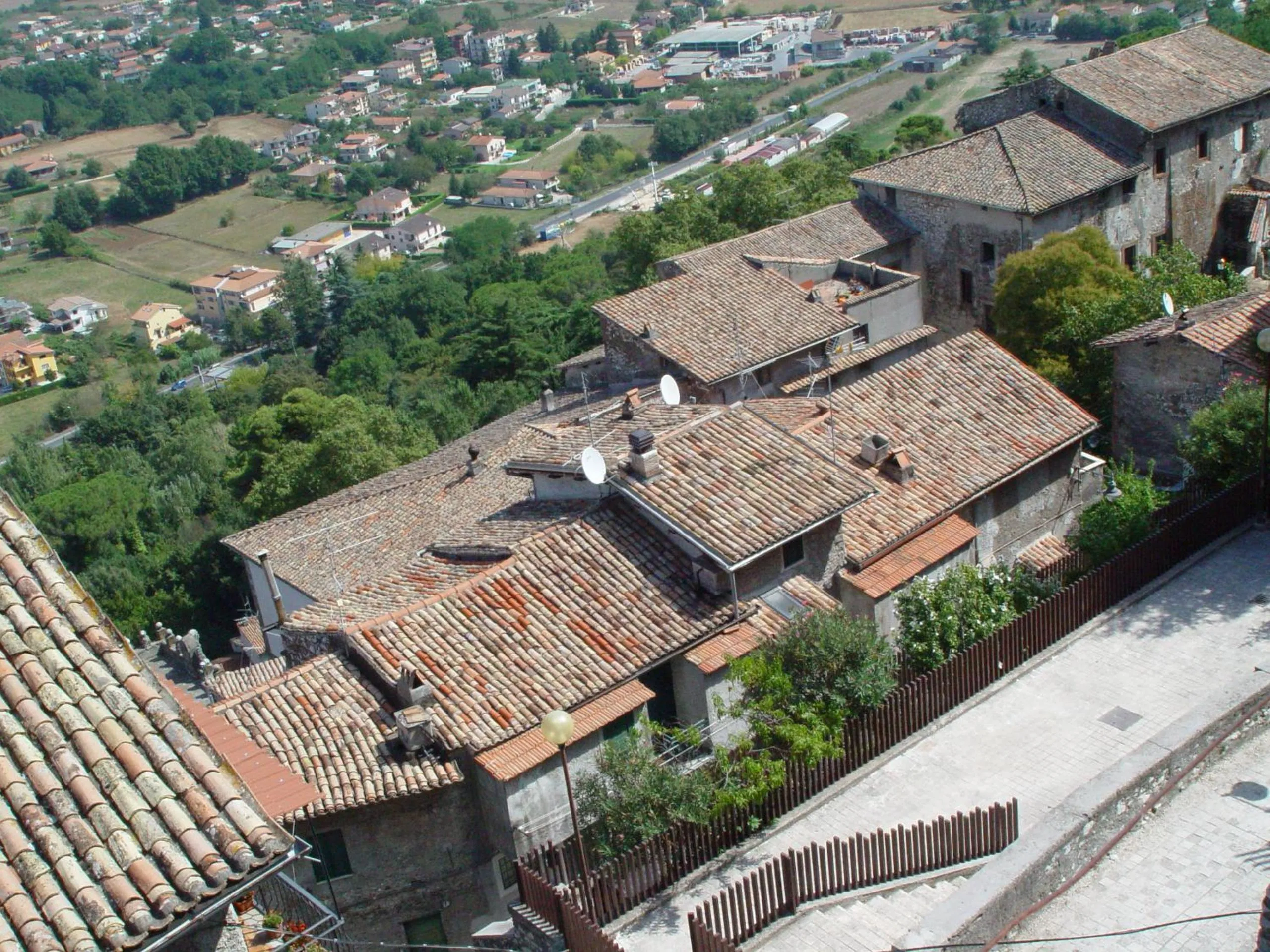 City view in B&B Dell' Artista