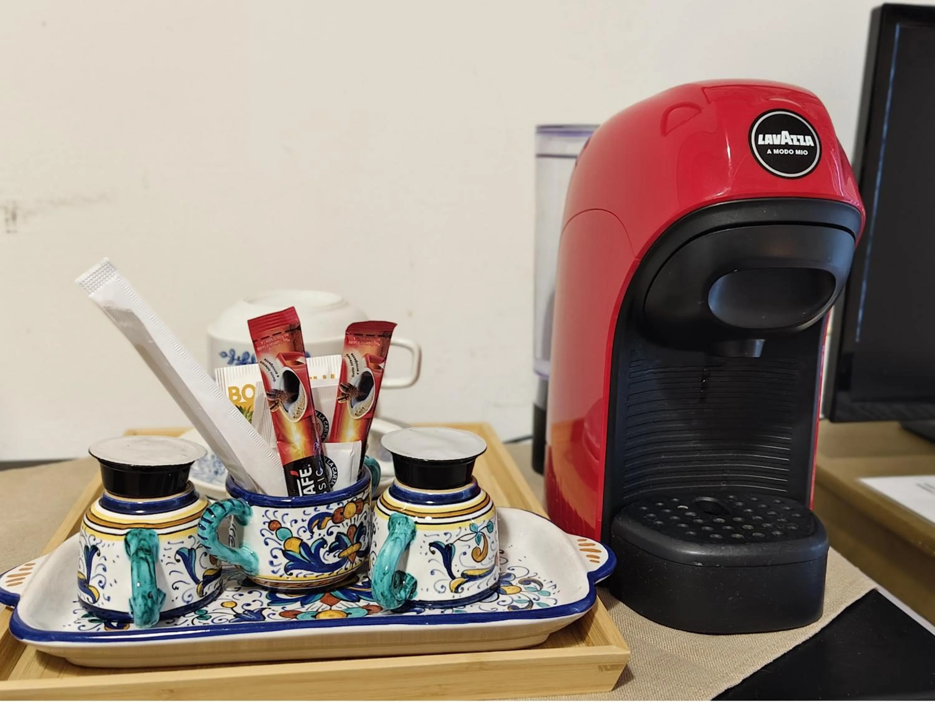 Coffee/tea facilities in B&B BARBERA