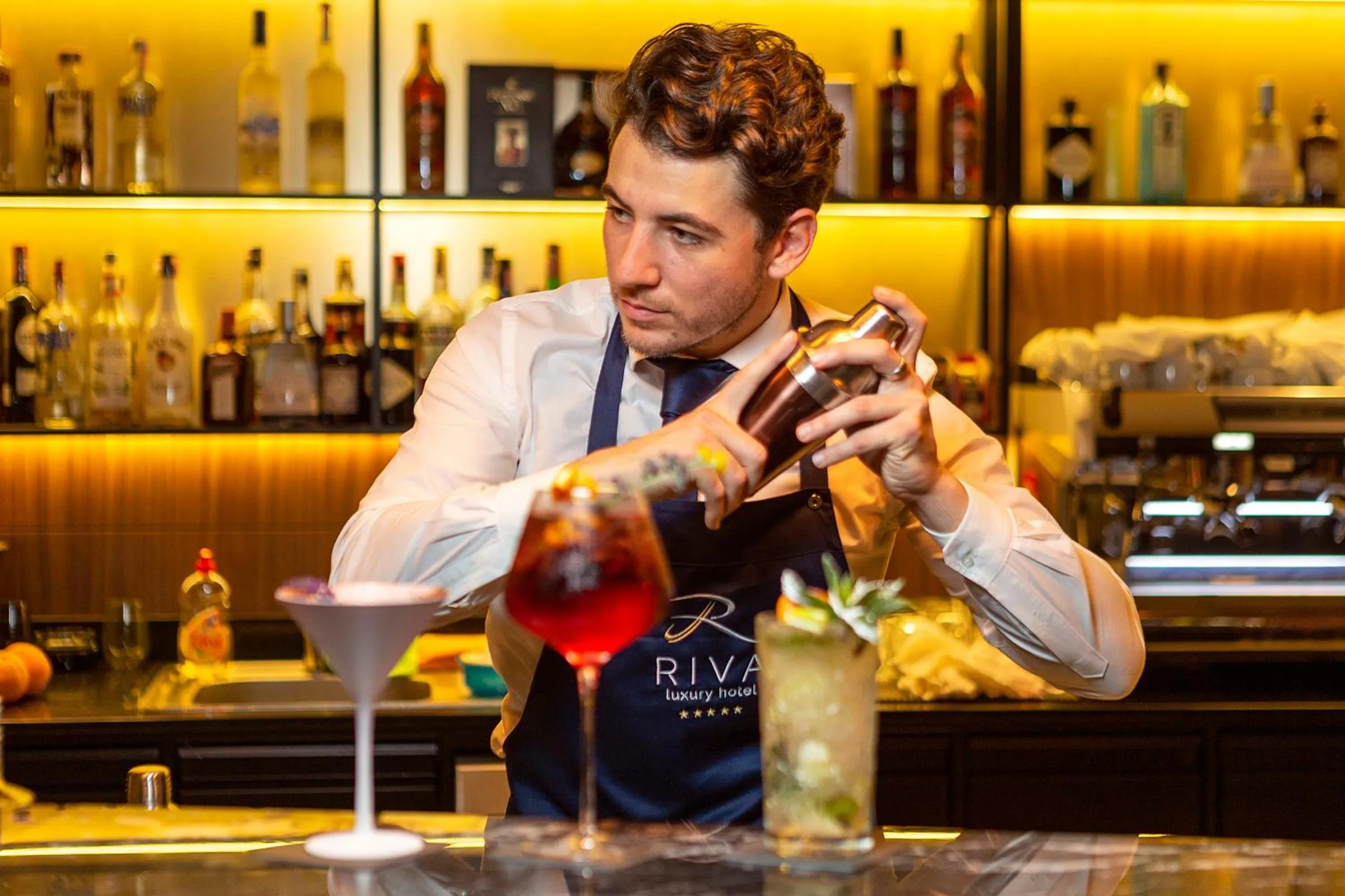 Staff in Luxury Hotel Riva