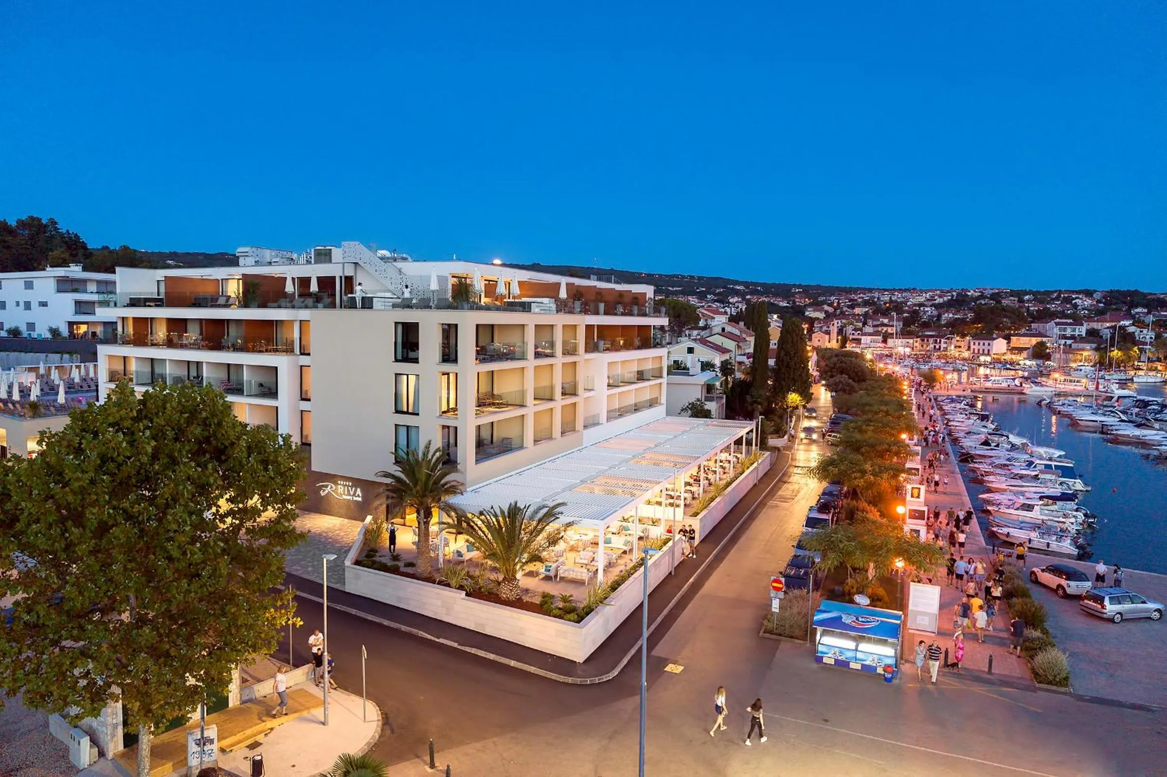 City view in Luxury Hotel Riva