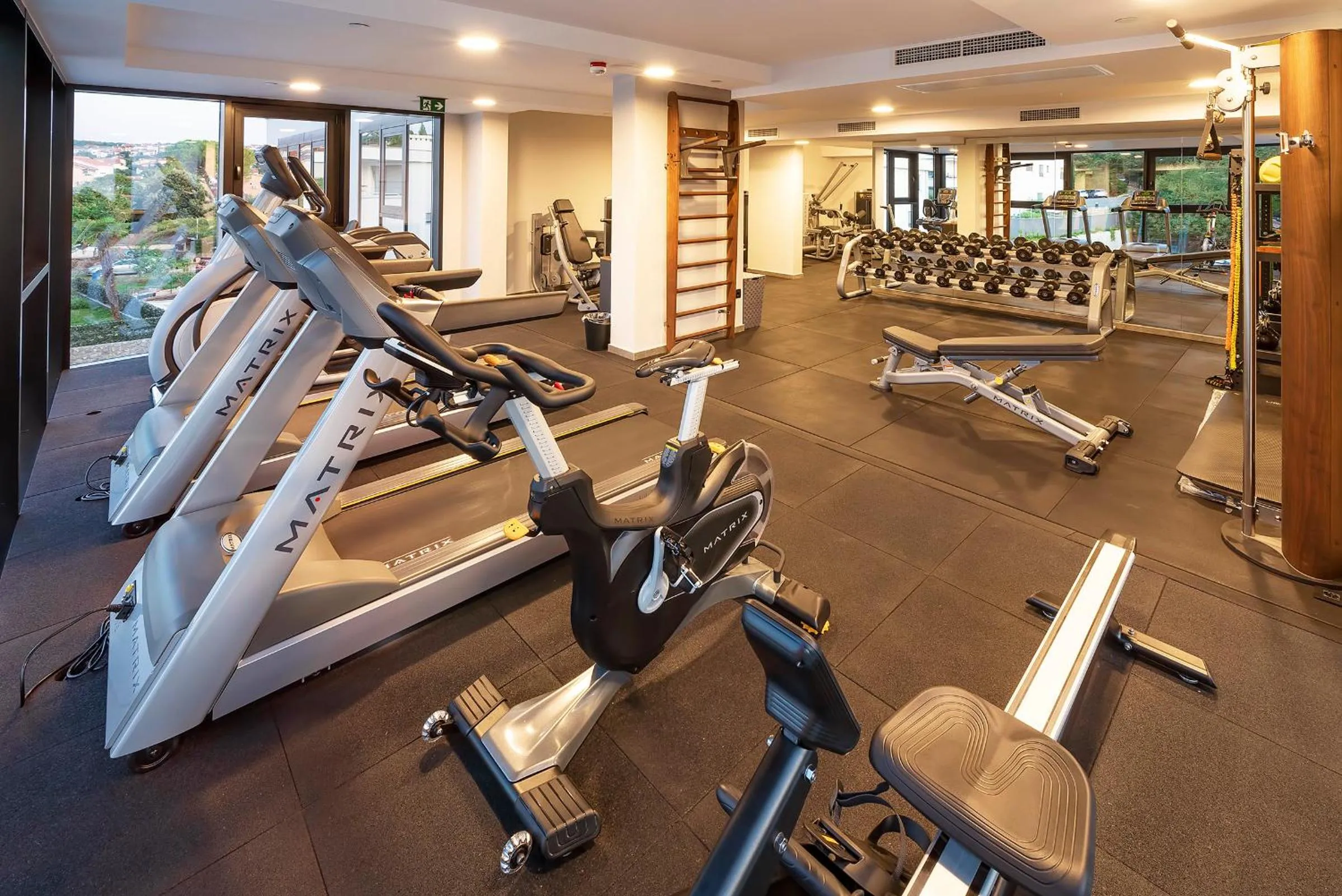 Fitness centre/facilities in Luxury Hotel Riva