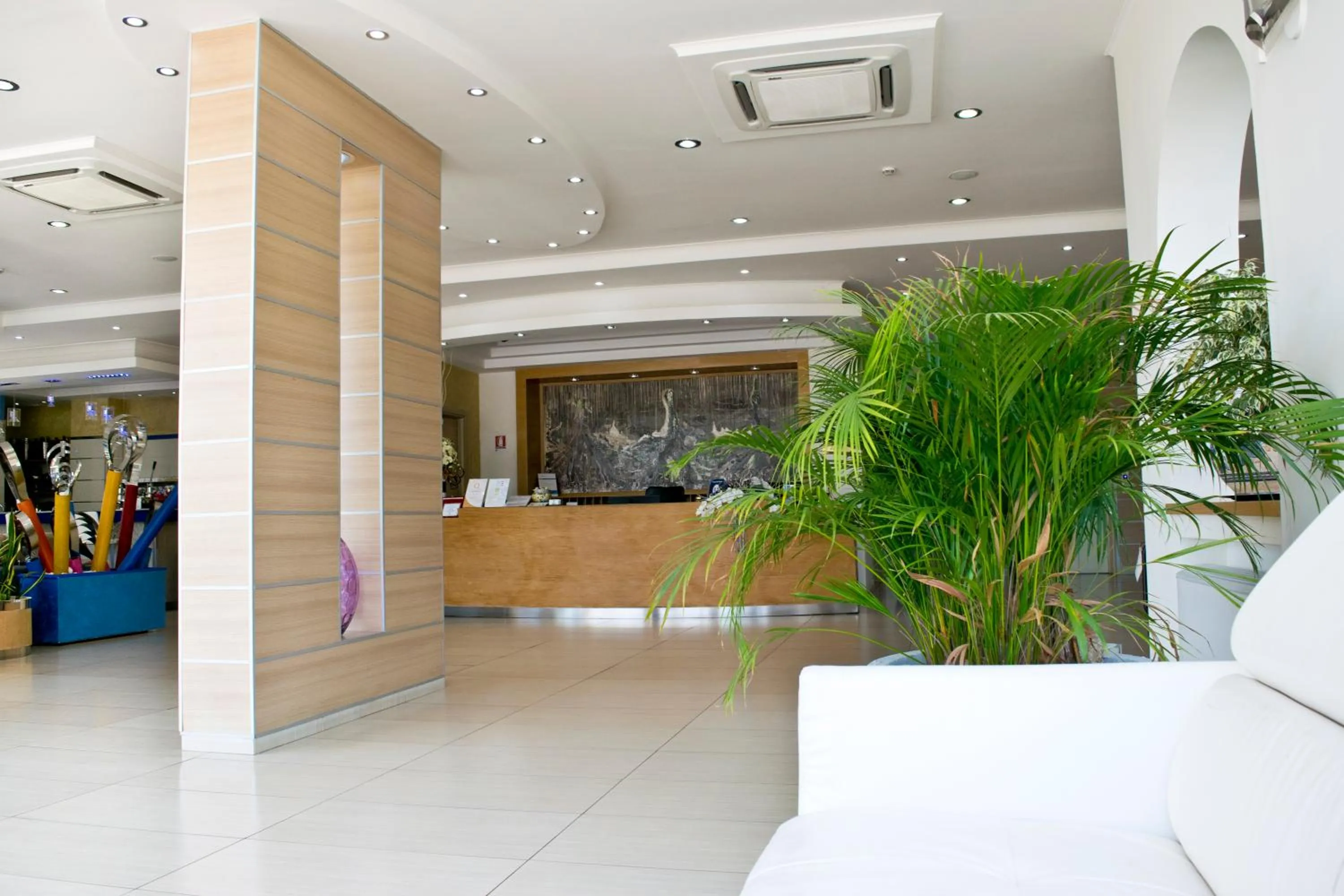 Lobby or reception in Hotel The Queen