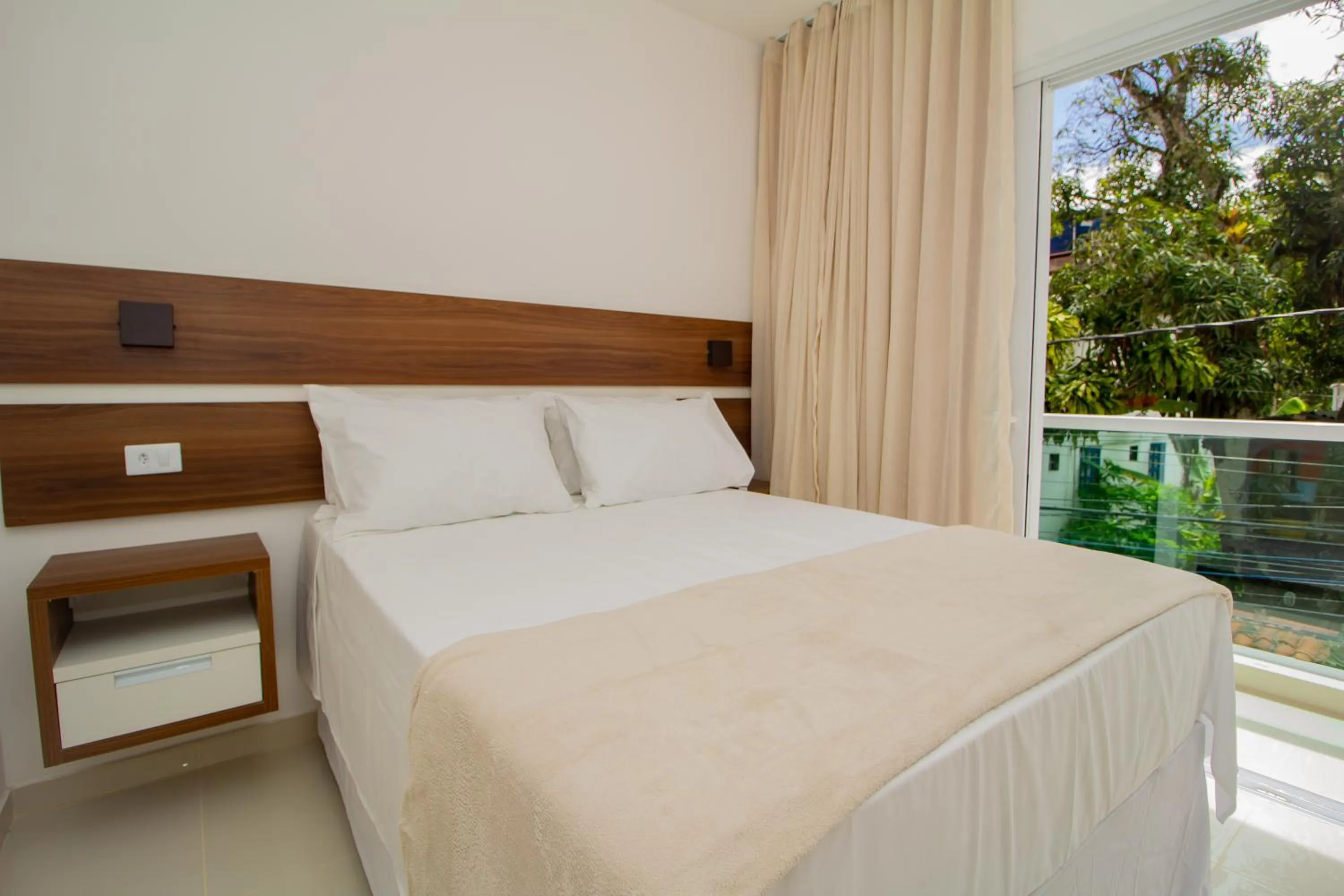 Bed in Apart-Hotel Bella Vida Suítes e Apartamentos