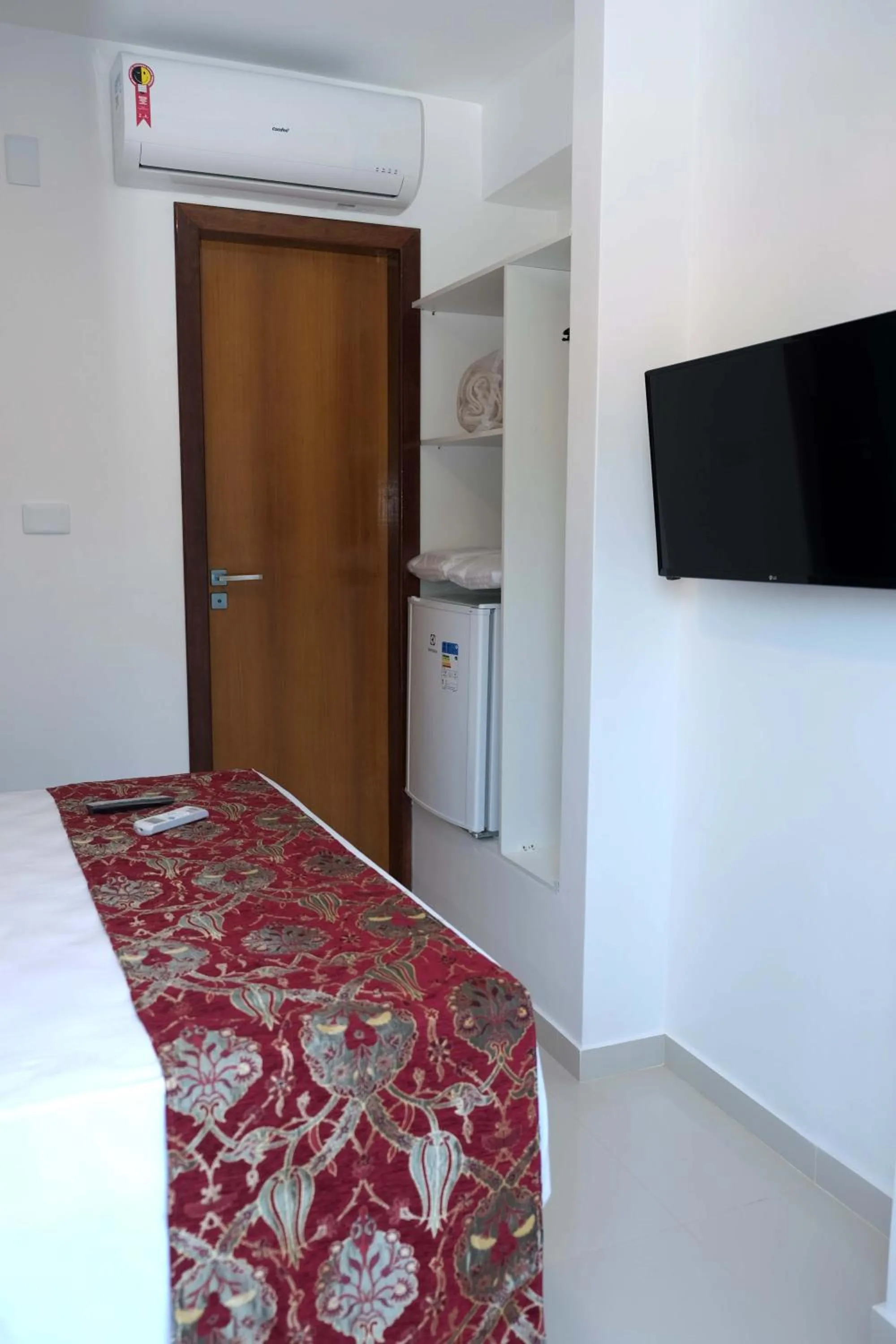 TV and multimedia, Bed in Apart-Hotel Bella Vida Suítes e Apartamentos