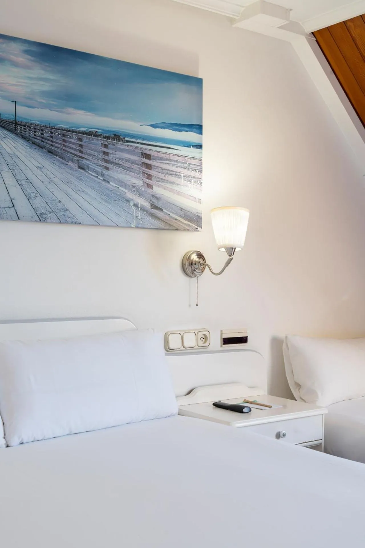 Bed in Hotel Alda Santa Cristina