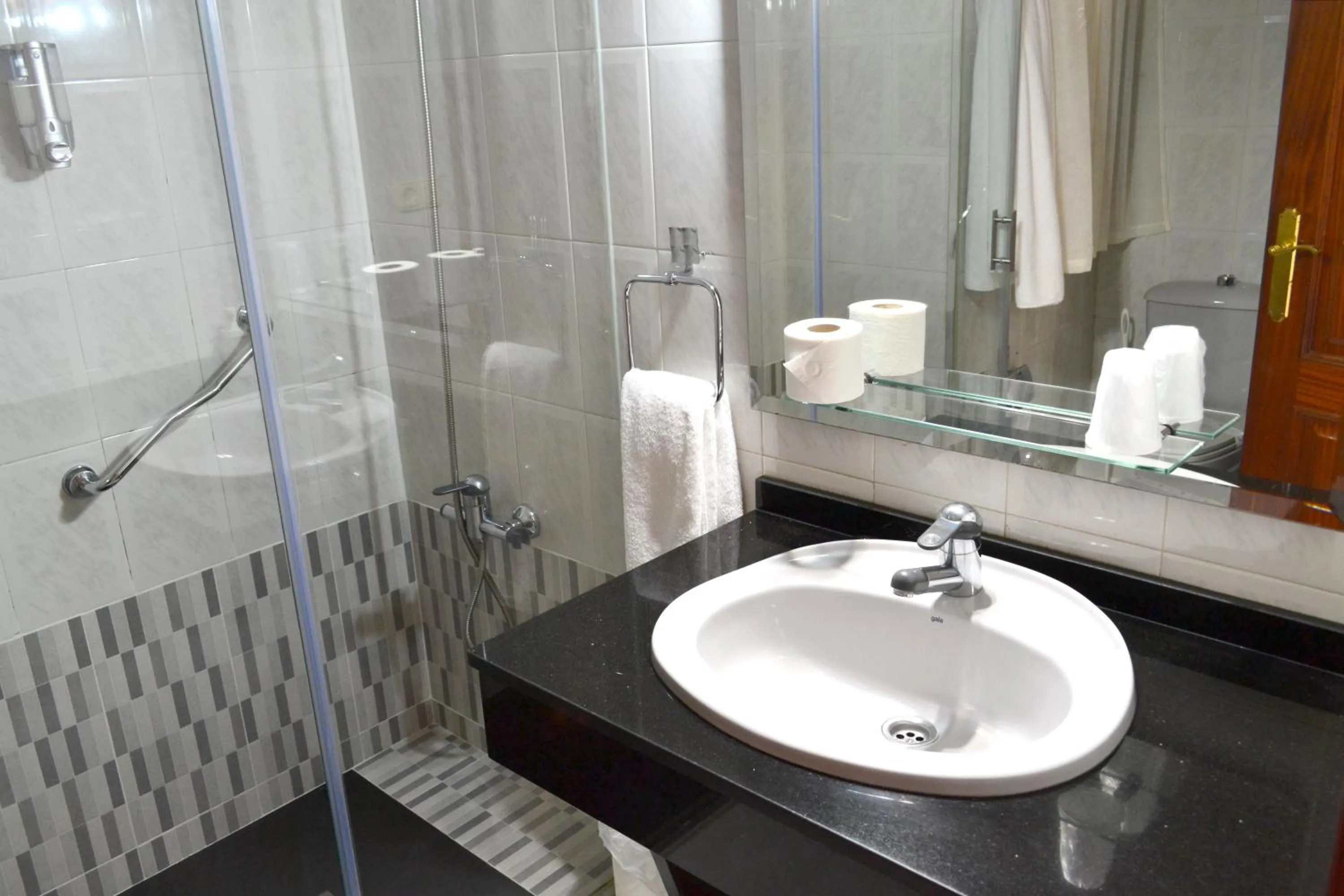 Bathroom in Hotel Alda Santa Cristina