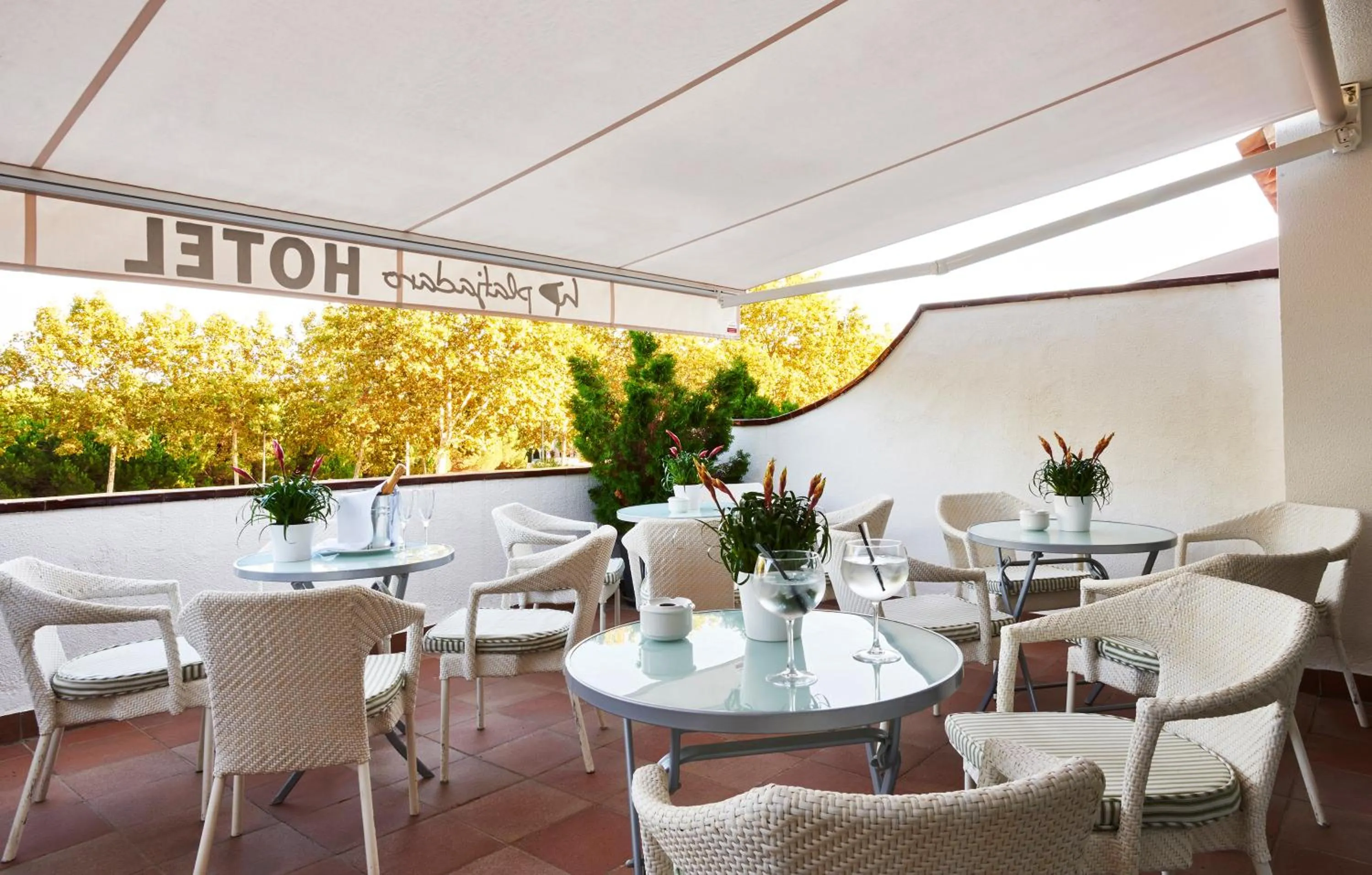 Balcony/Terrace in Hotel Platja d'Aro
