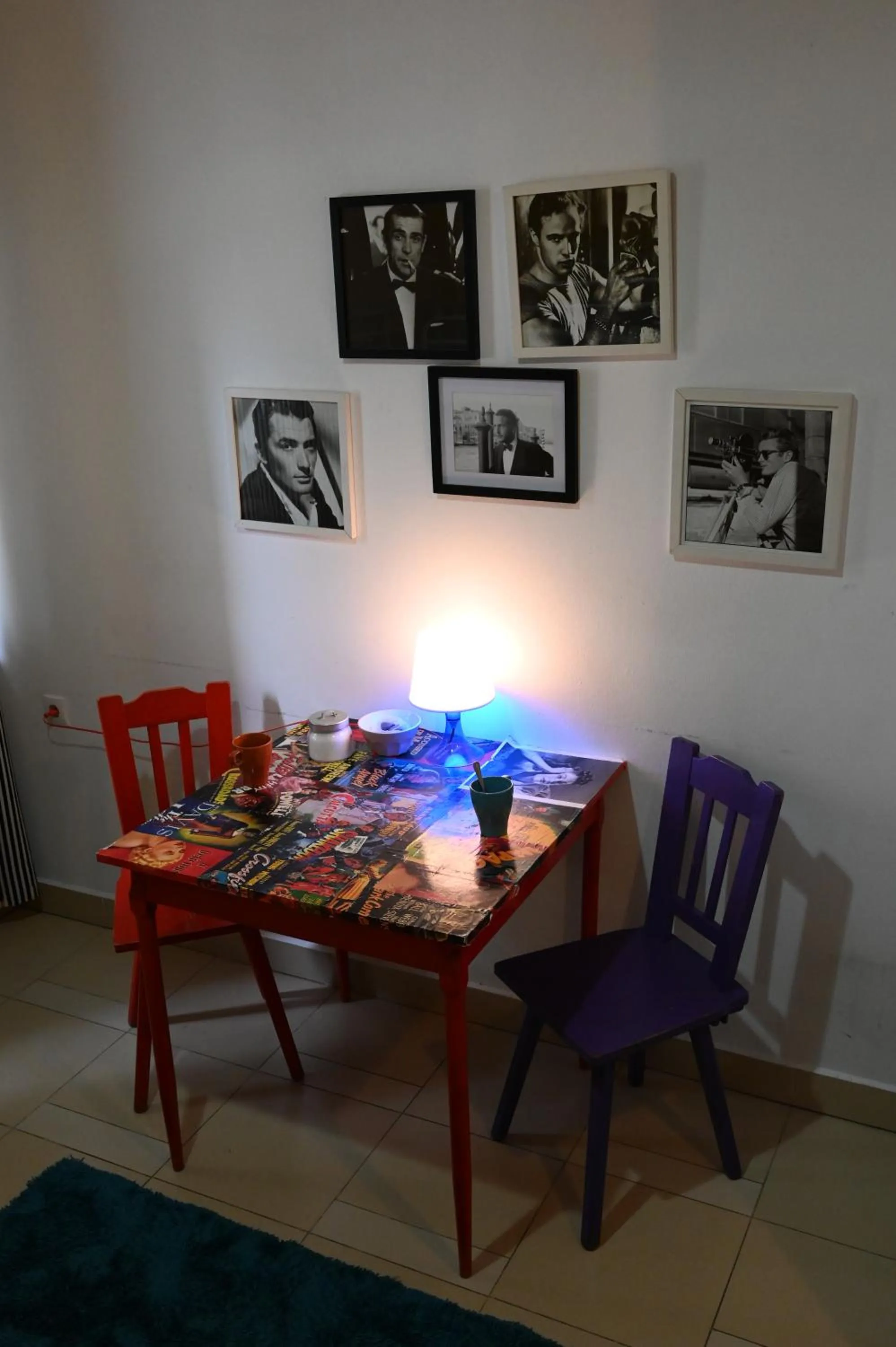 Dining area in Pepe Hostel