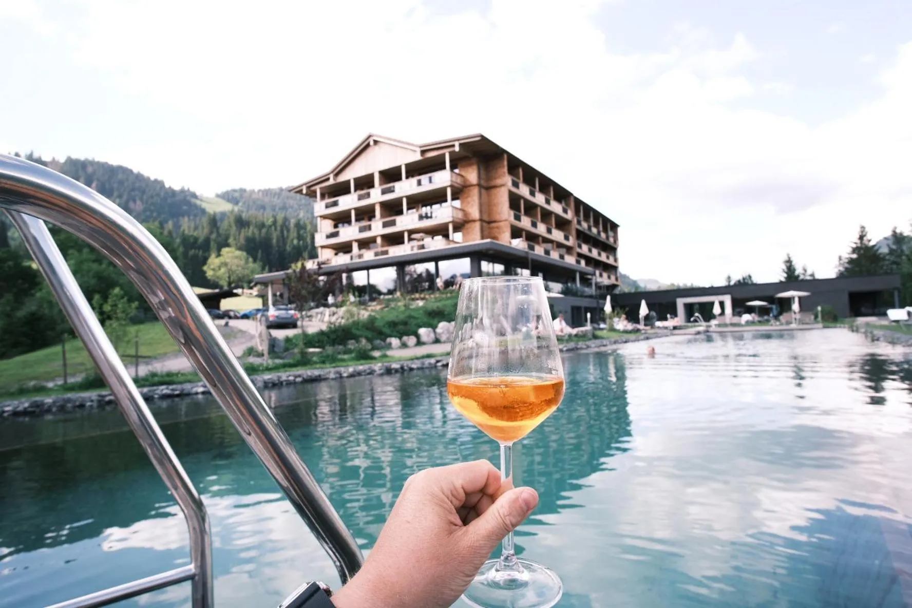 Open Air Bath in Ruhehotel & Naturresort Rehbach - Adults only