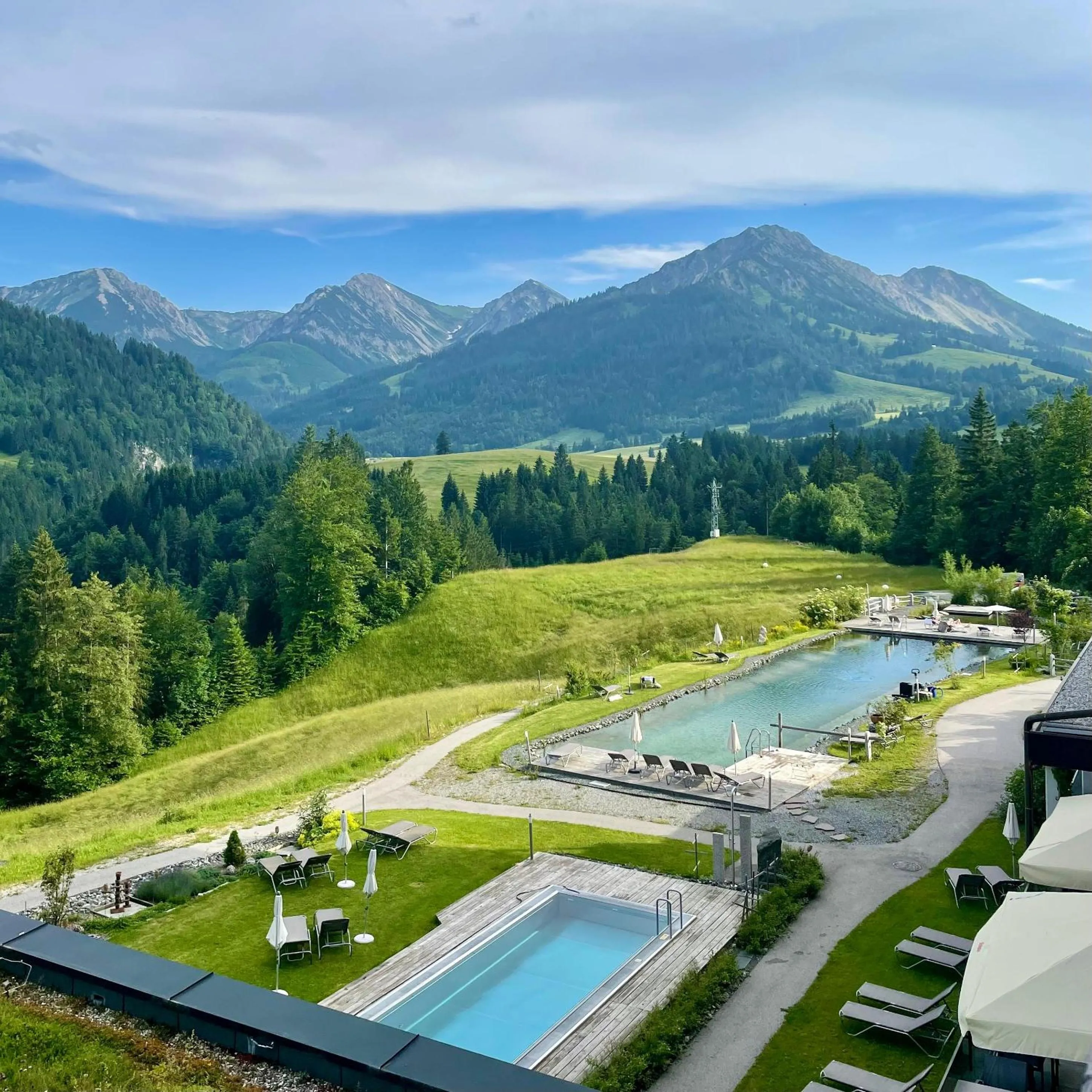 Swimming pool in Ruhehotel & Naturresort Rehbach - Adults only
