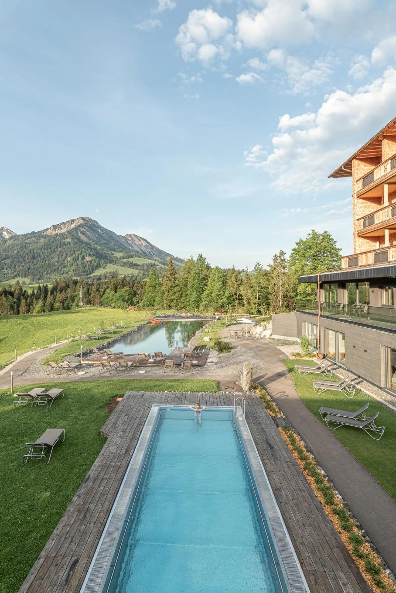 Swimming pool in Ruhehotel & Naturresort Rehbach - Adults only