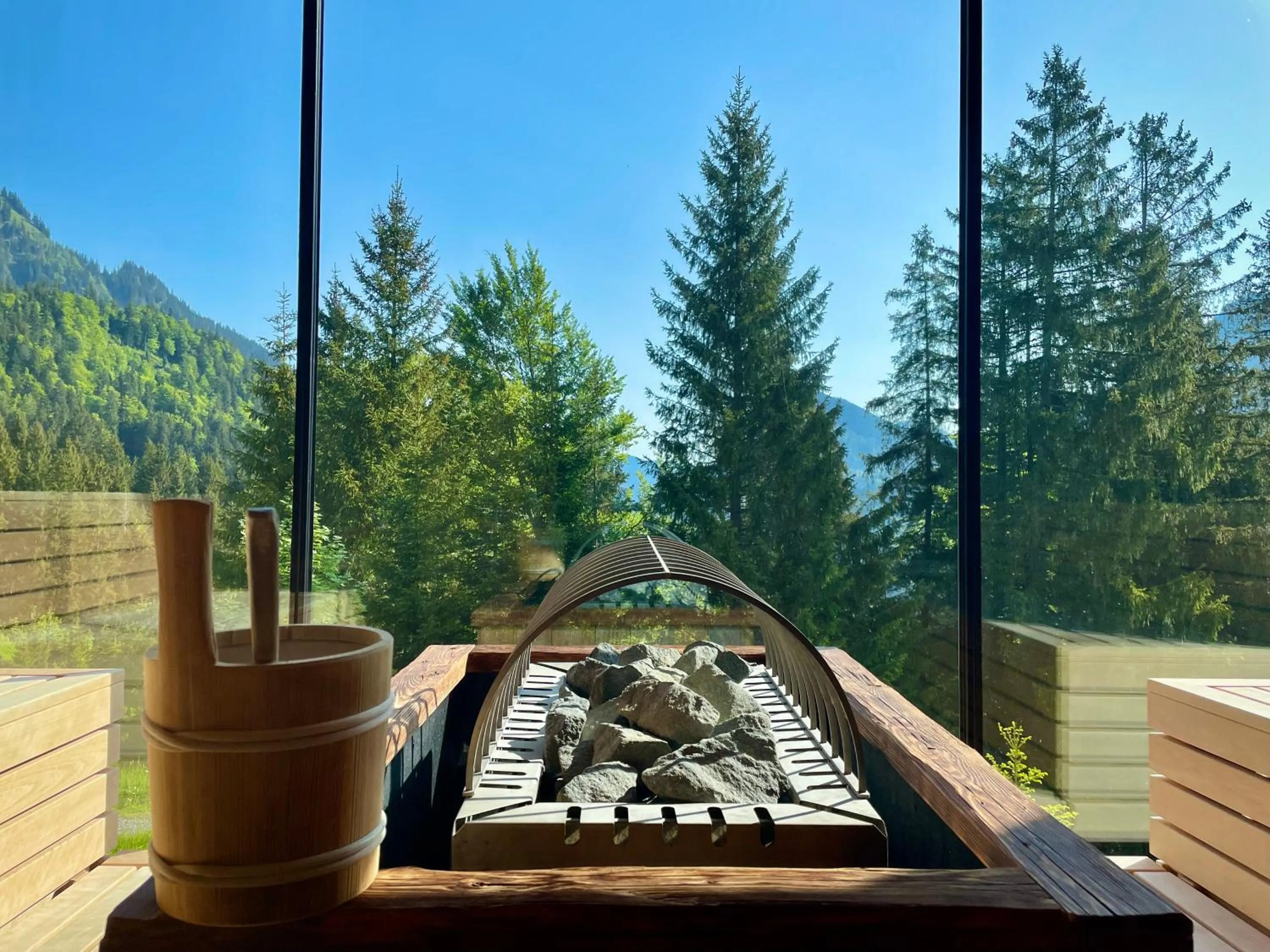 Sauna in Ruhehotel & Naturresort Rehbach - Adults only