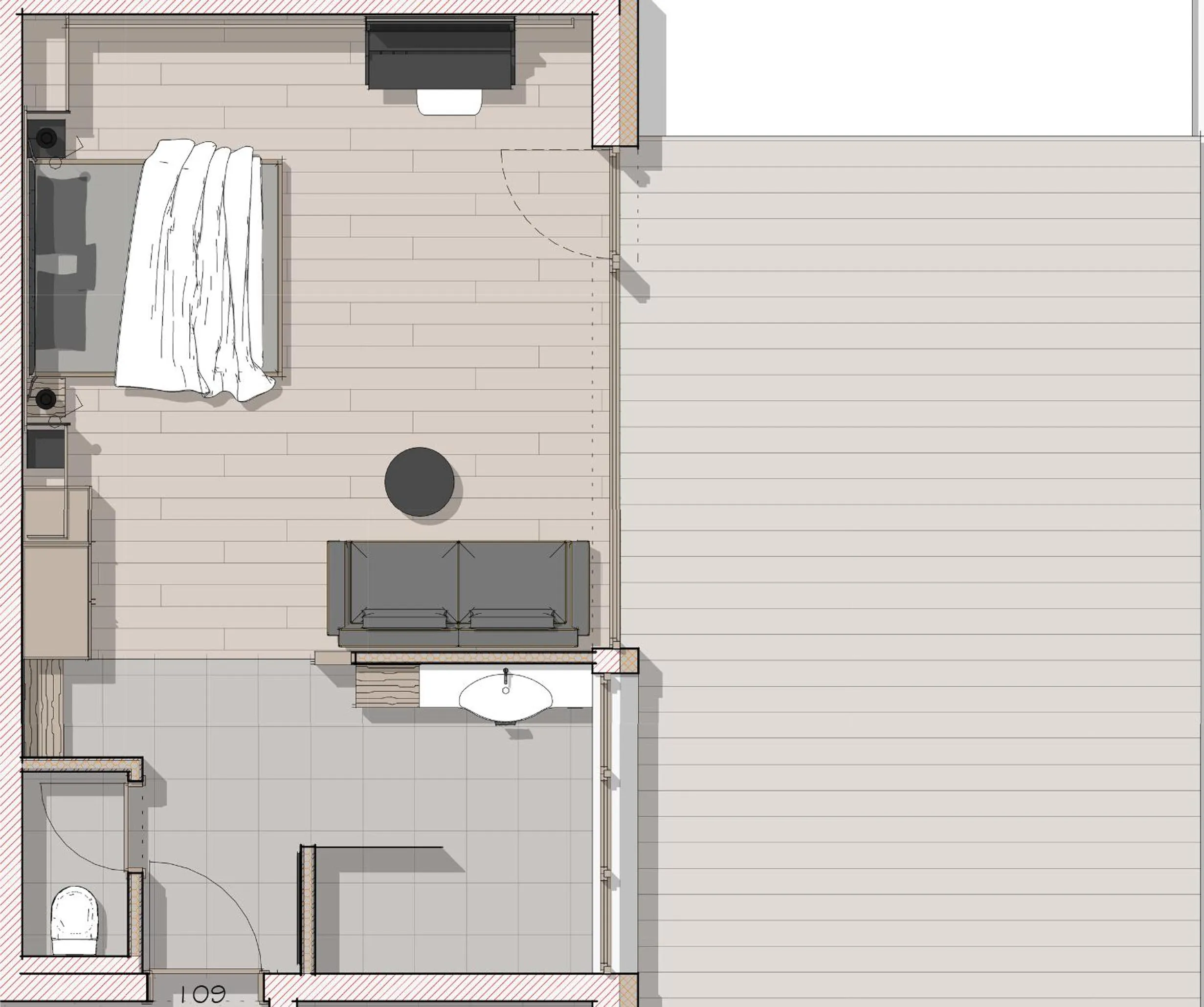 Floor plan in Ruhehotel & Naturresort Rehbach - Adults only