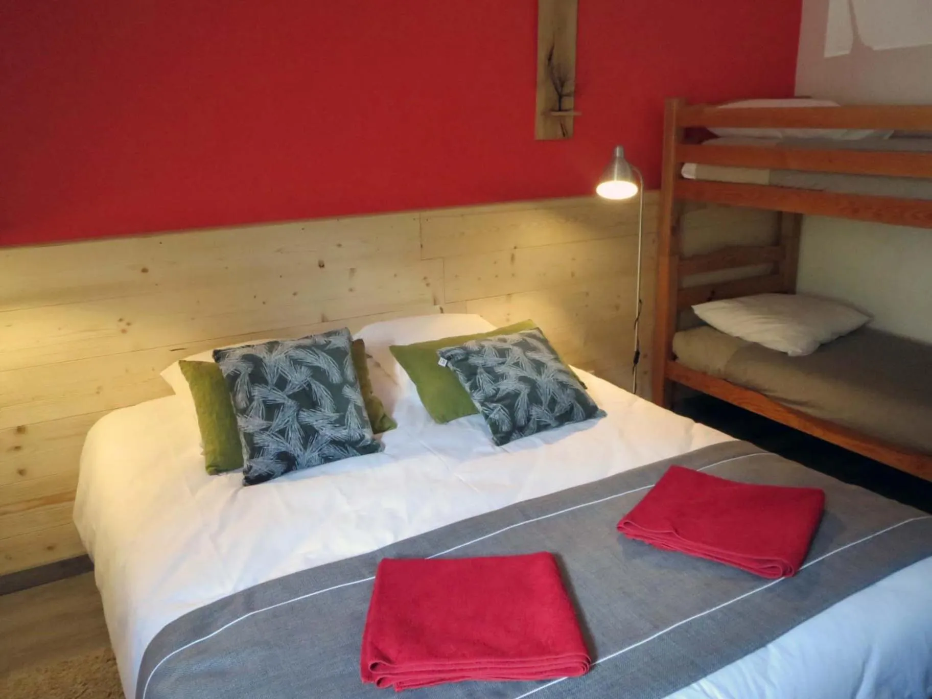 Bed in AUBERGE GAILLARD