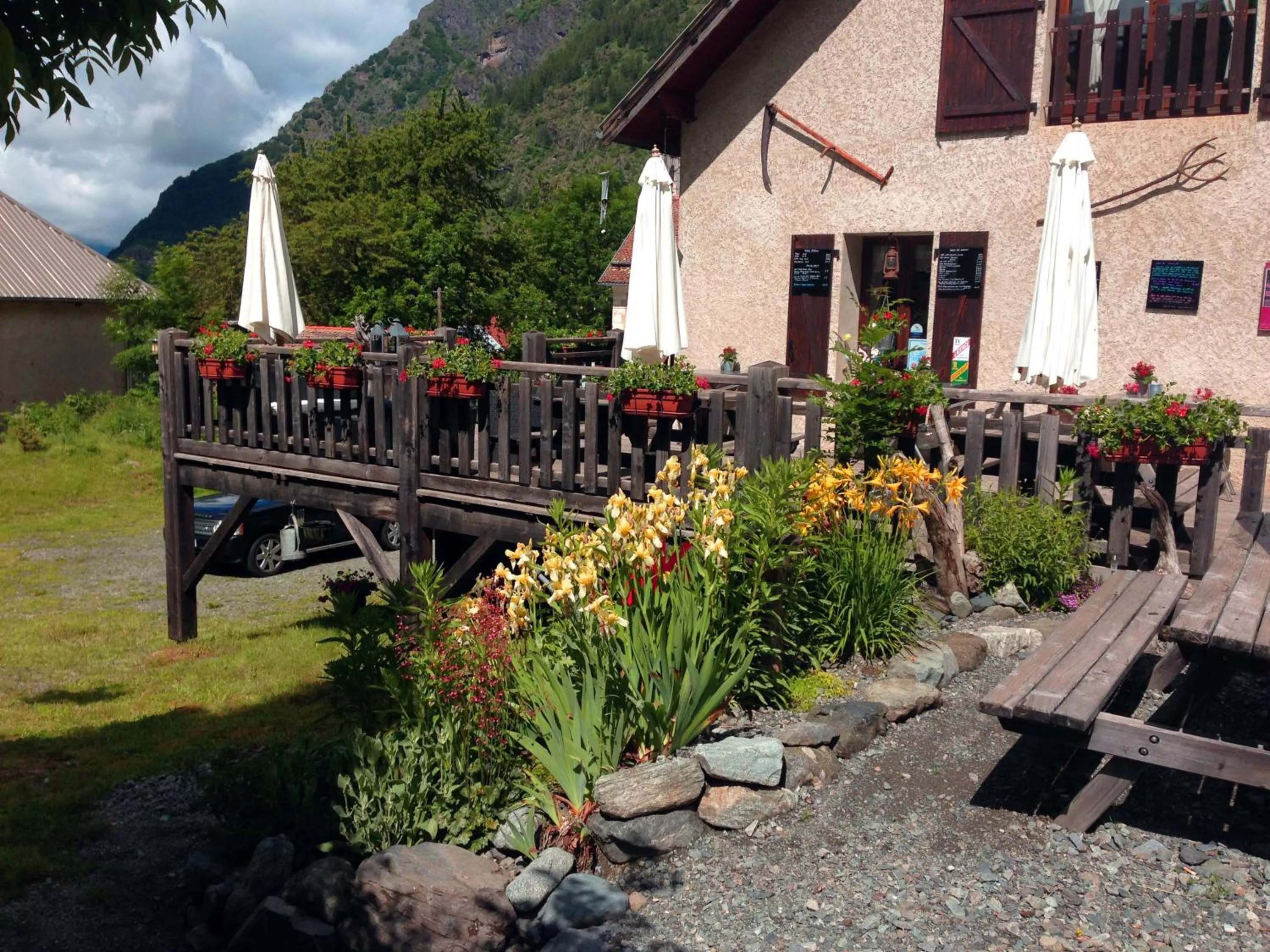 Balcony/Terrace in AUBERGE GAILLARD