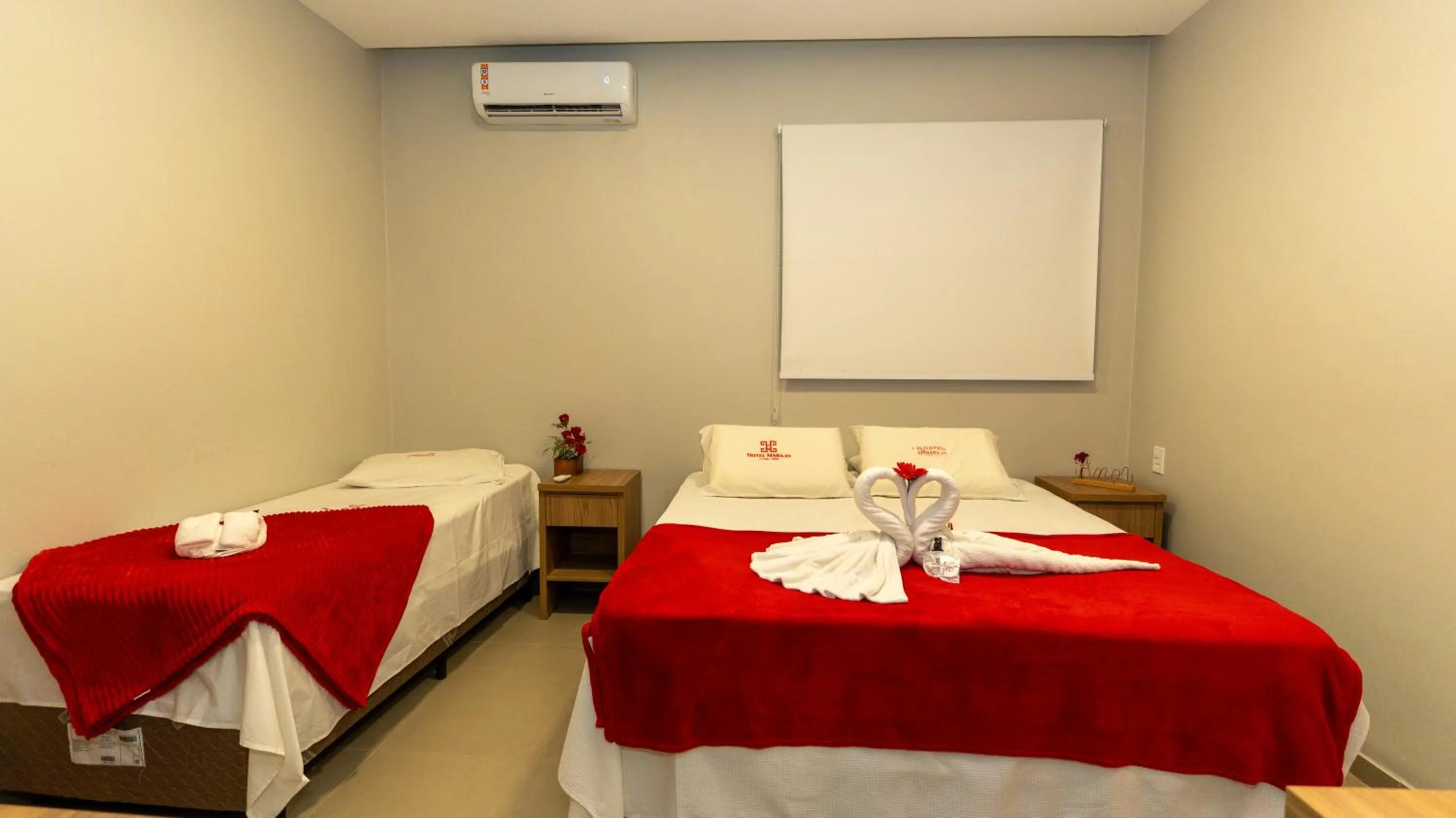 Bed in Hotel Marajó - Turismo de Experiência