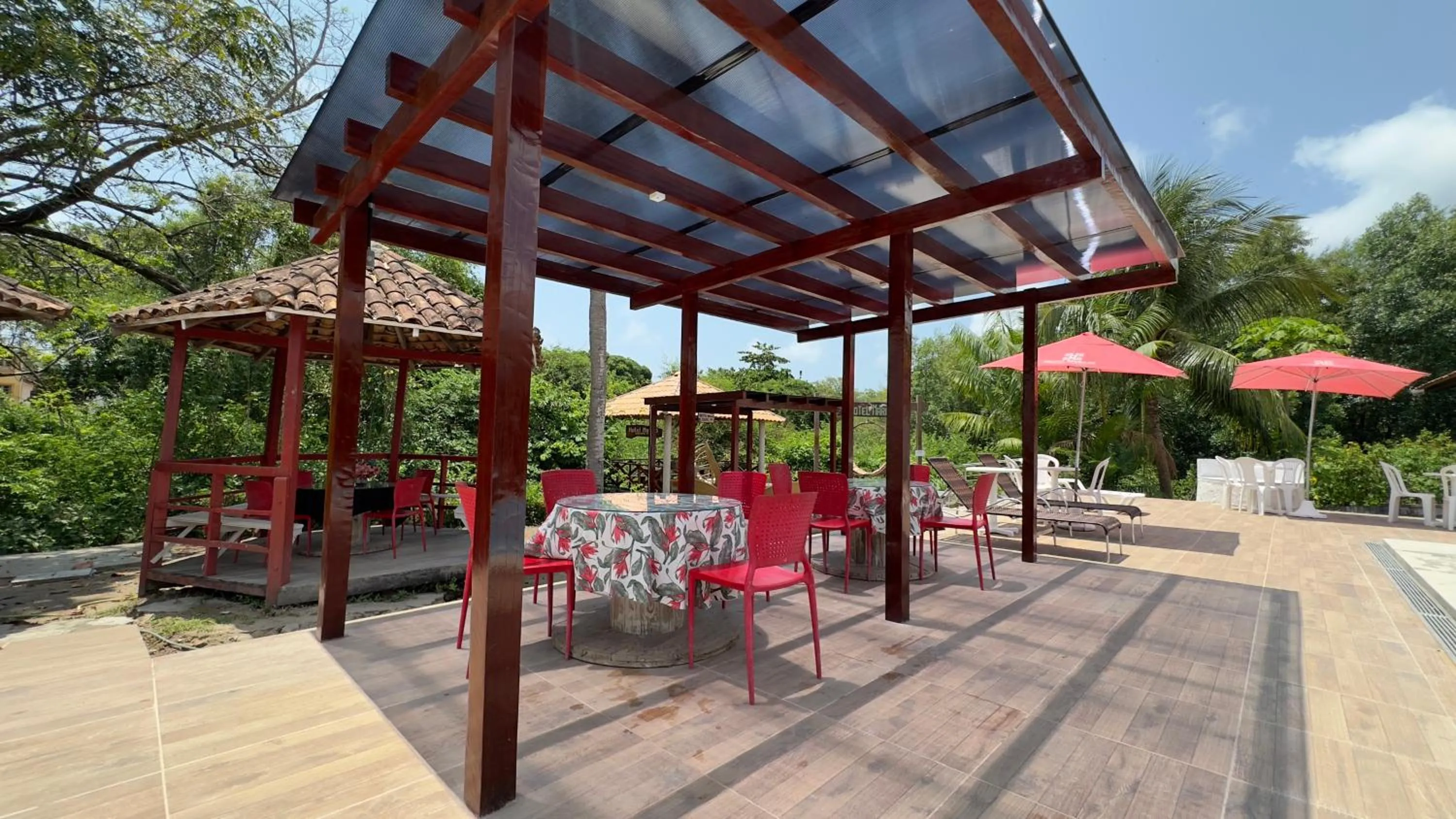 Balcony/Terrace in Hotel Marajó - Turismo de Experiência