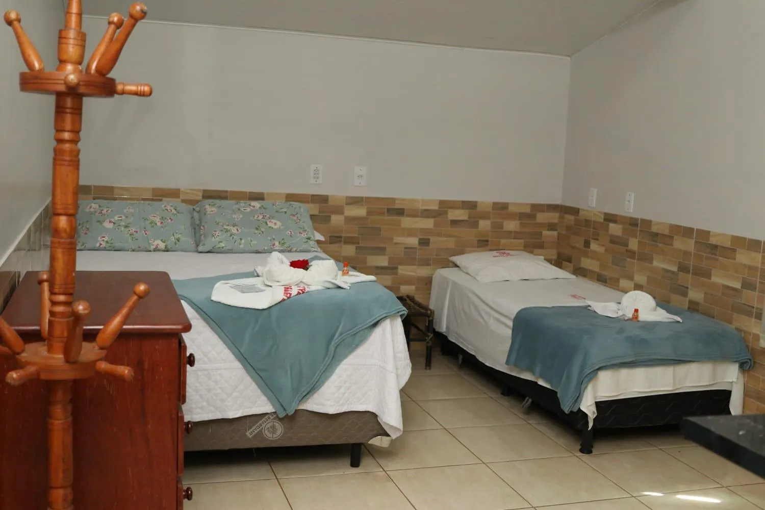 Bed in Hotel Marajó - Turismo de Experiência