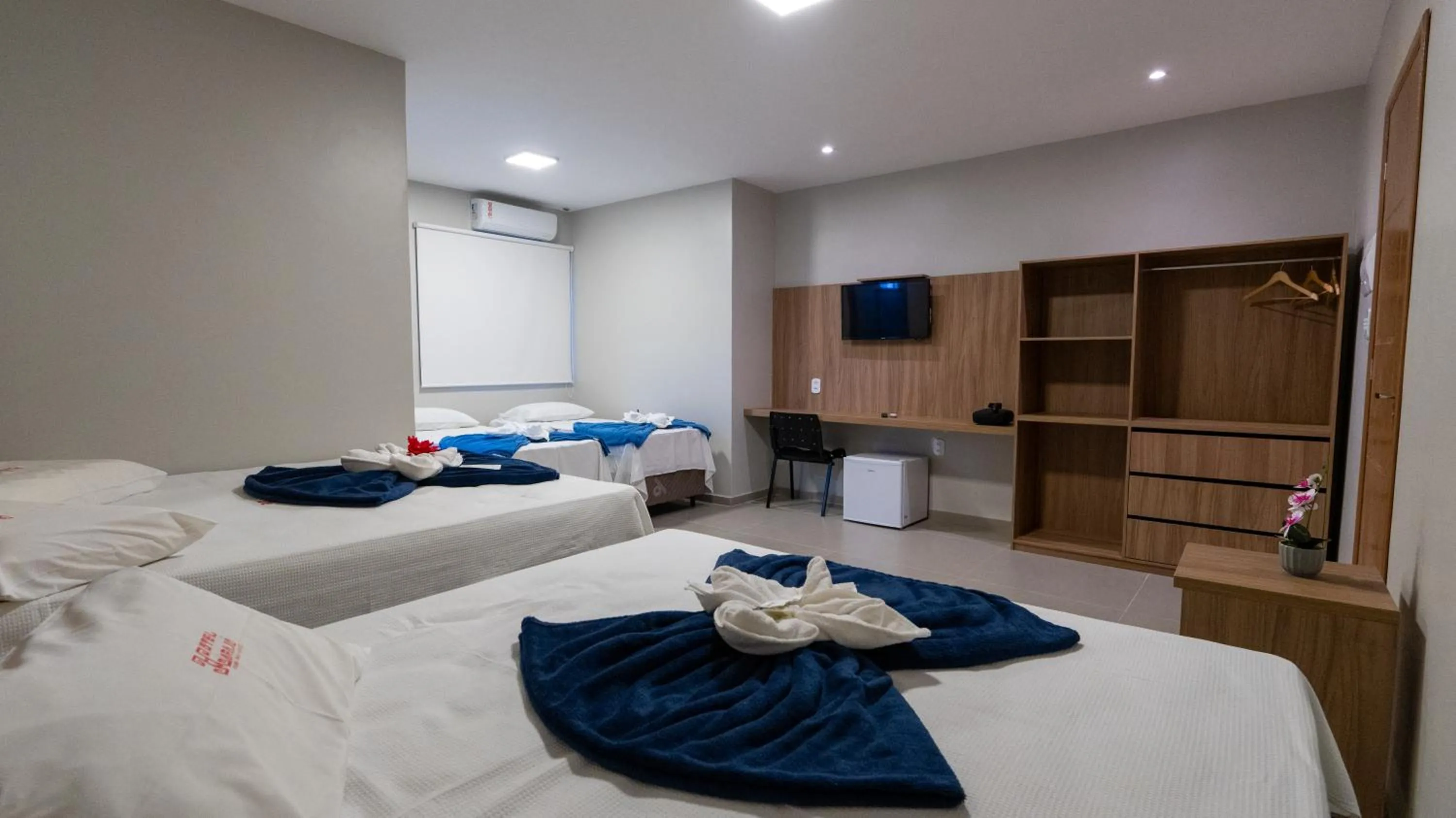 Bed in Hotel Marajó - Turismo de Experiência