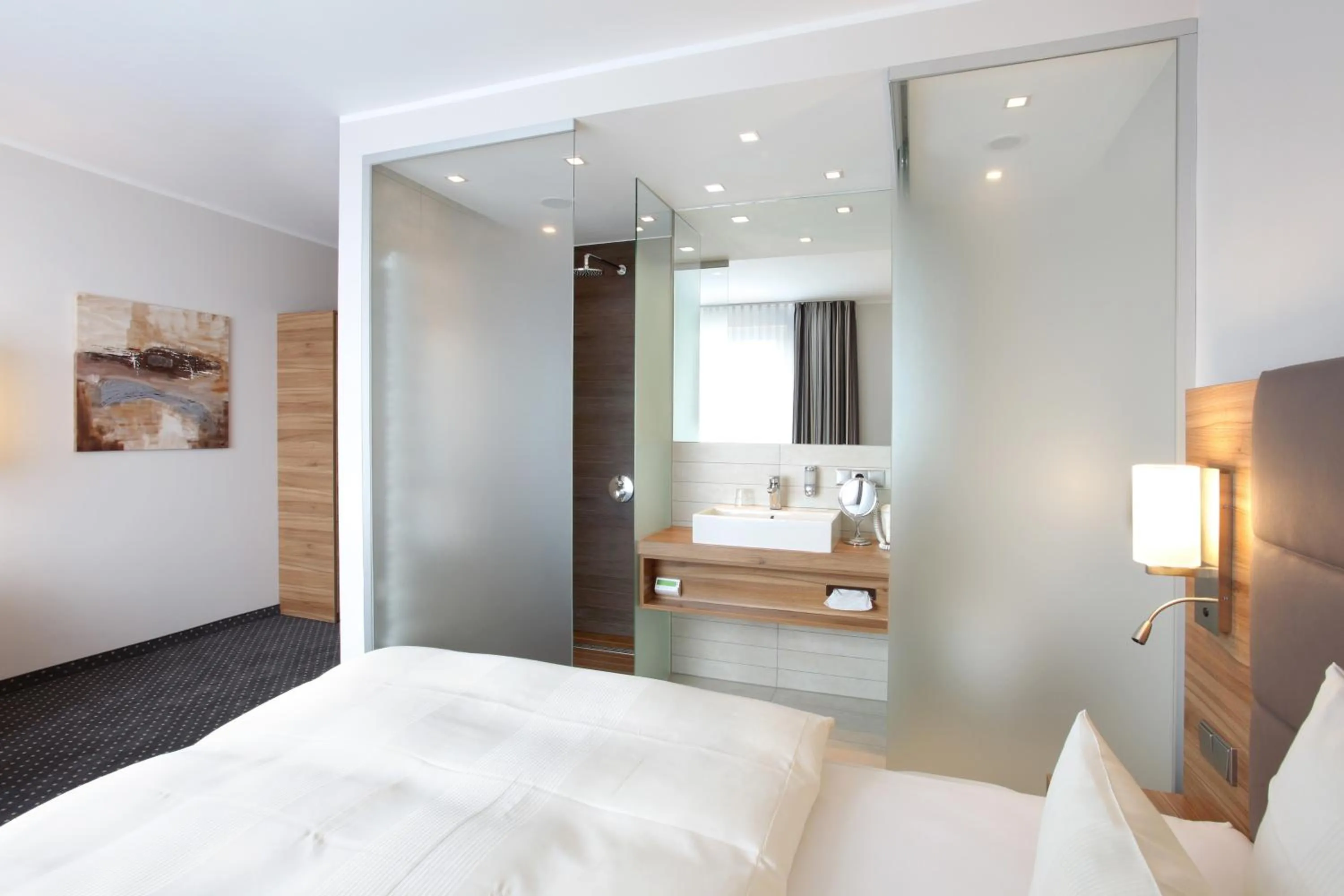 Bathroom, Bed in See Park Janssen