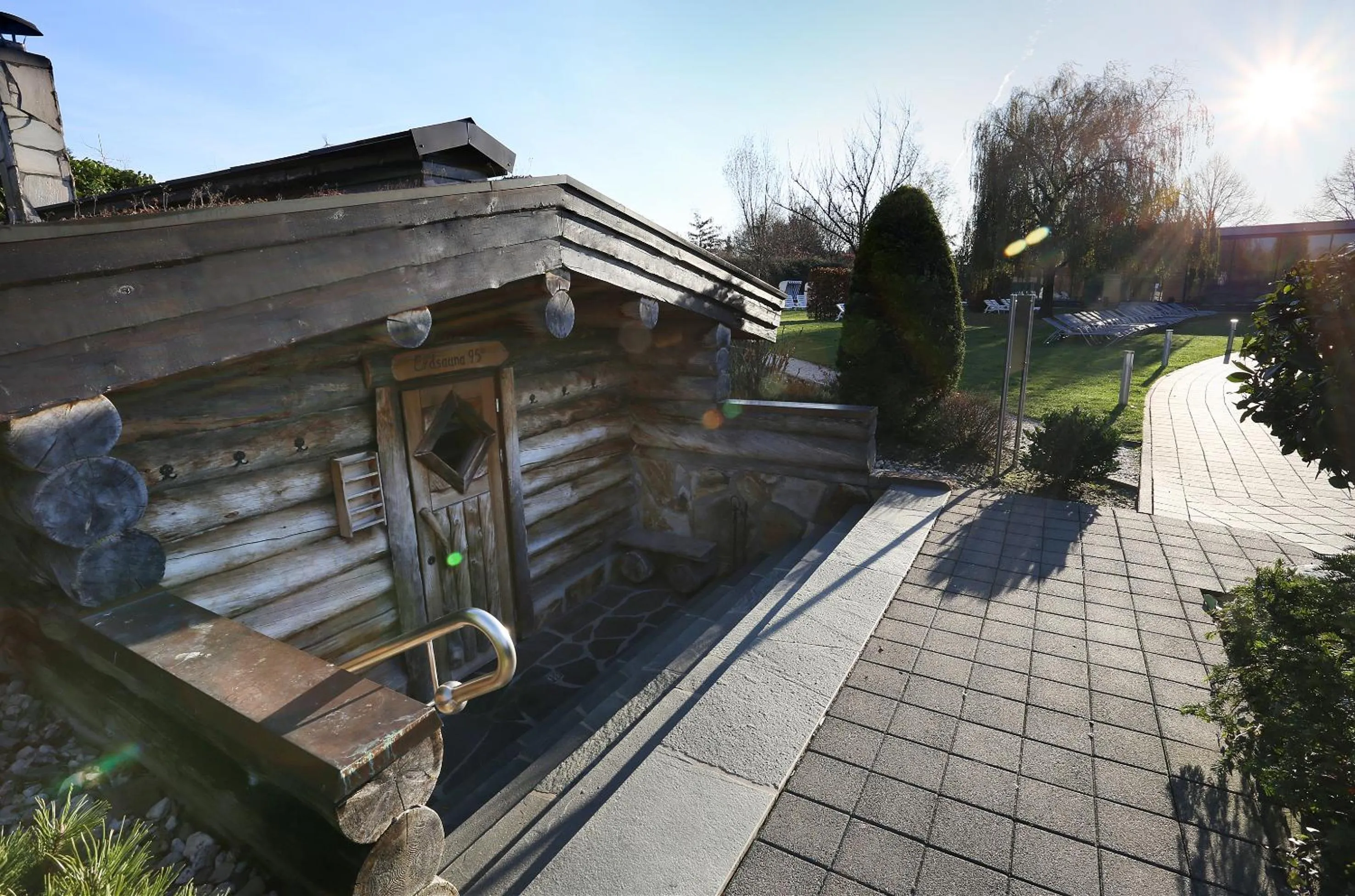 Sauna in See Park Janssen