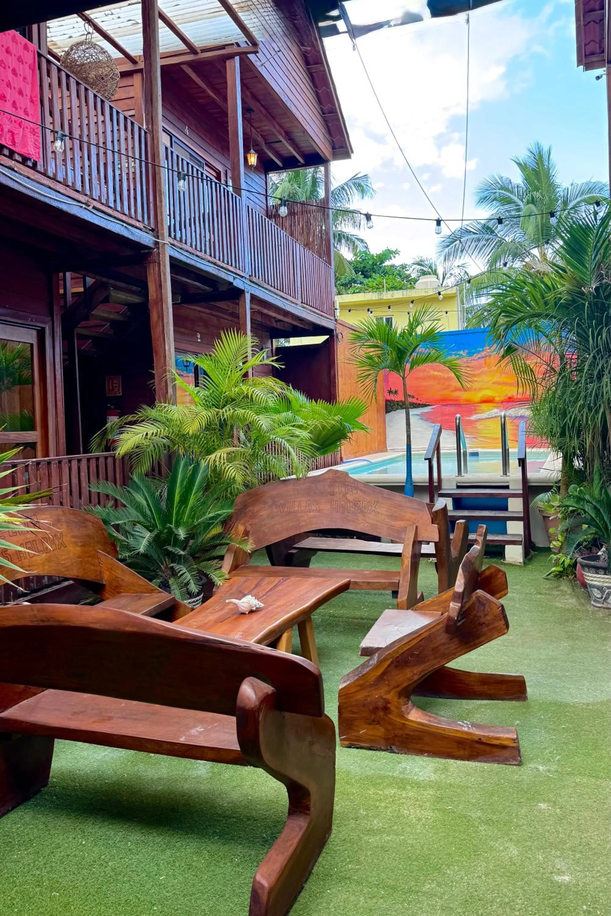 Patio in Hotelito Villas Holbox - Self Check In