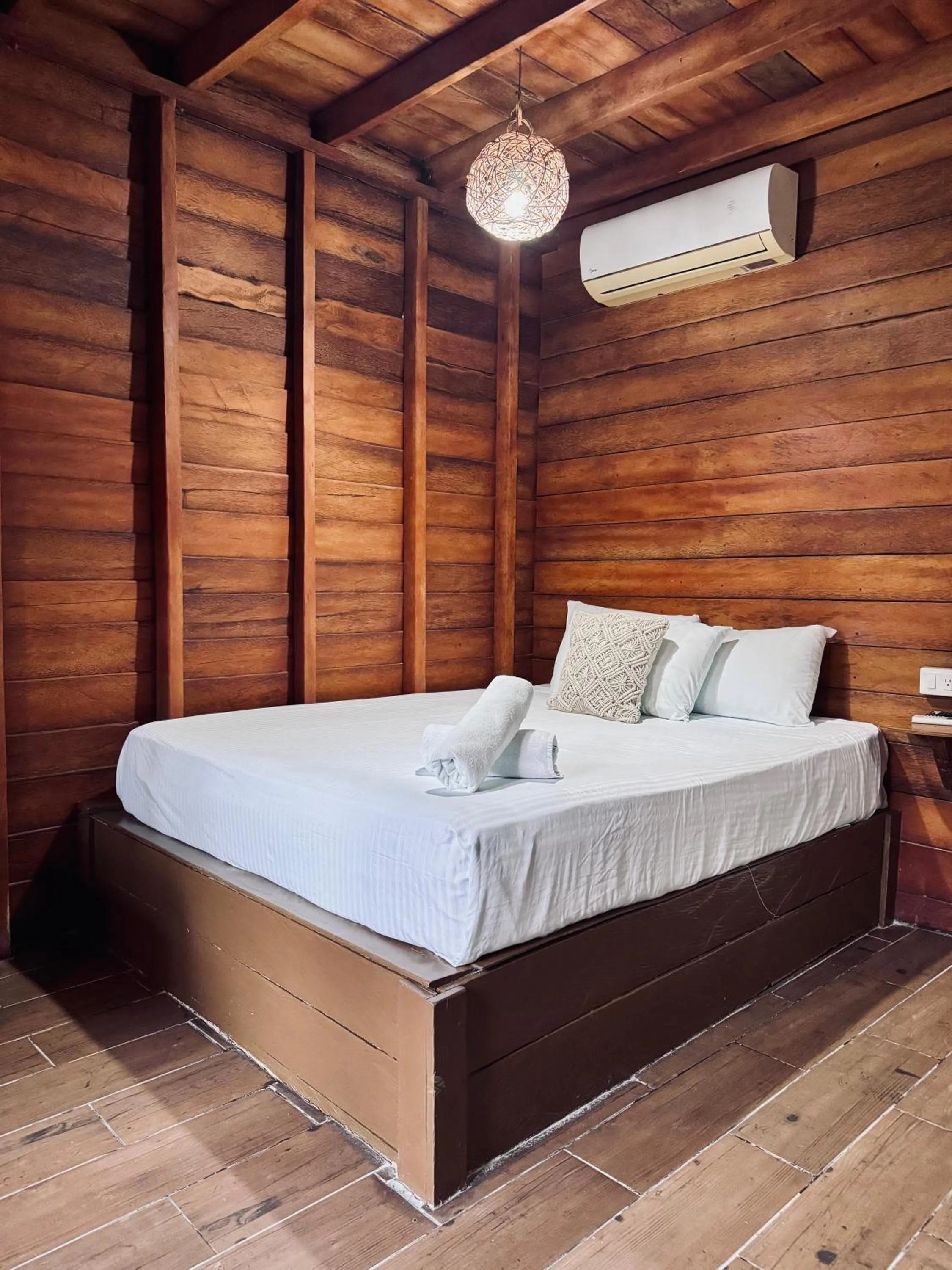 Bed in Hotelito Villas Holbox - Self Check In