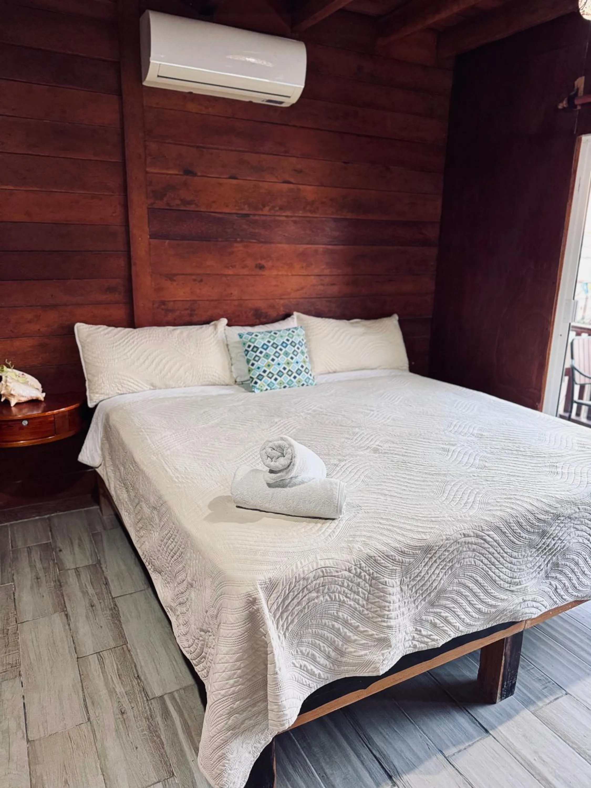 Bed in Hotelito Villas Holbox - Self Check In