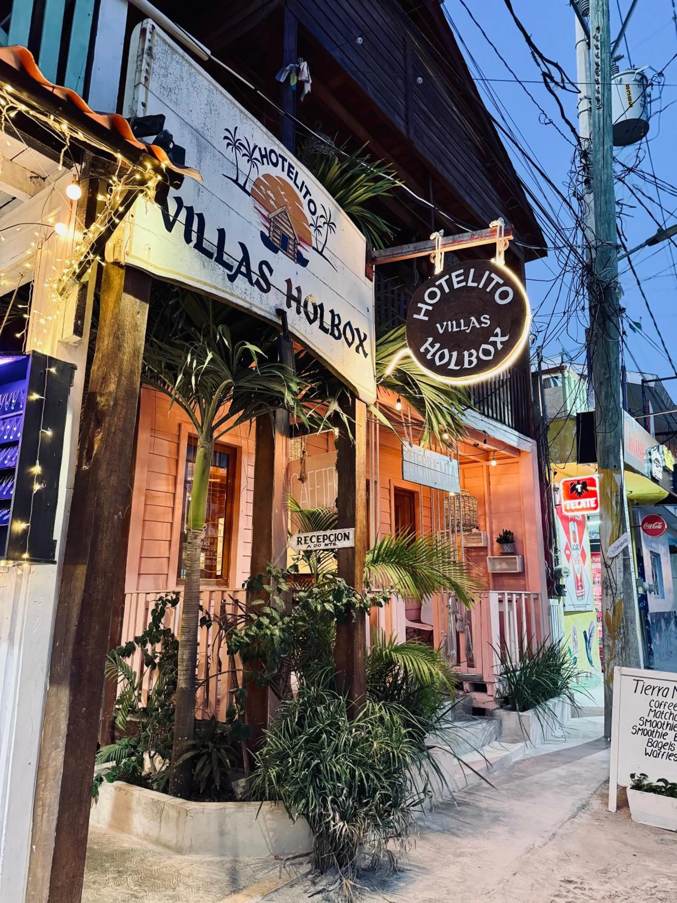 Street view in Hotelito Villas Holbox - Self Check In